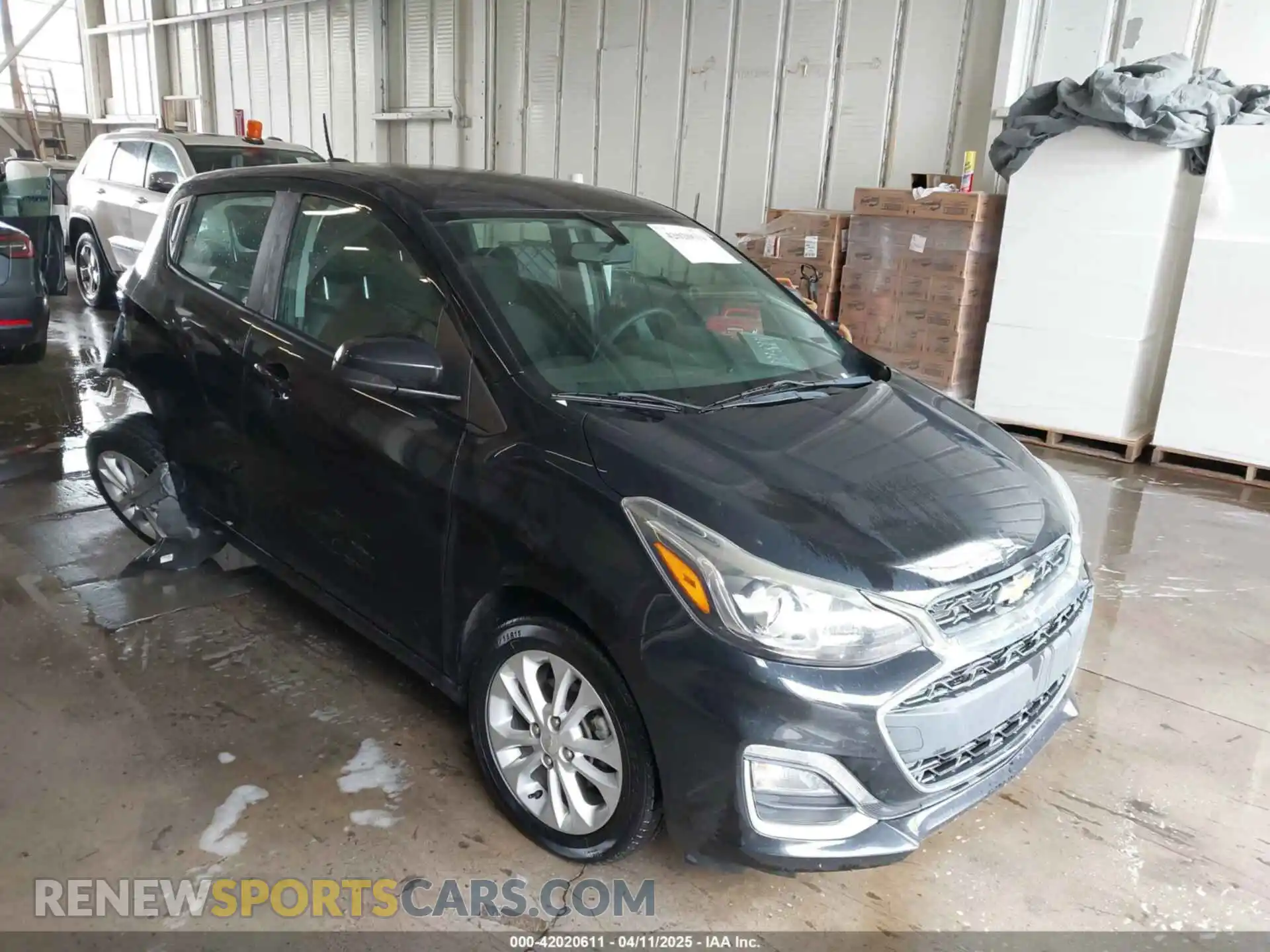 1 Photograph of a damaged car KL8CD6SA8LC445608 CHEVROLET SPARK 2020