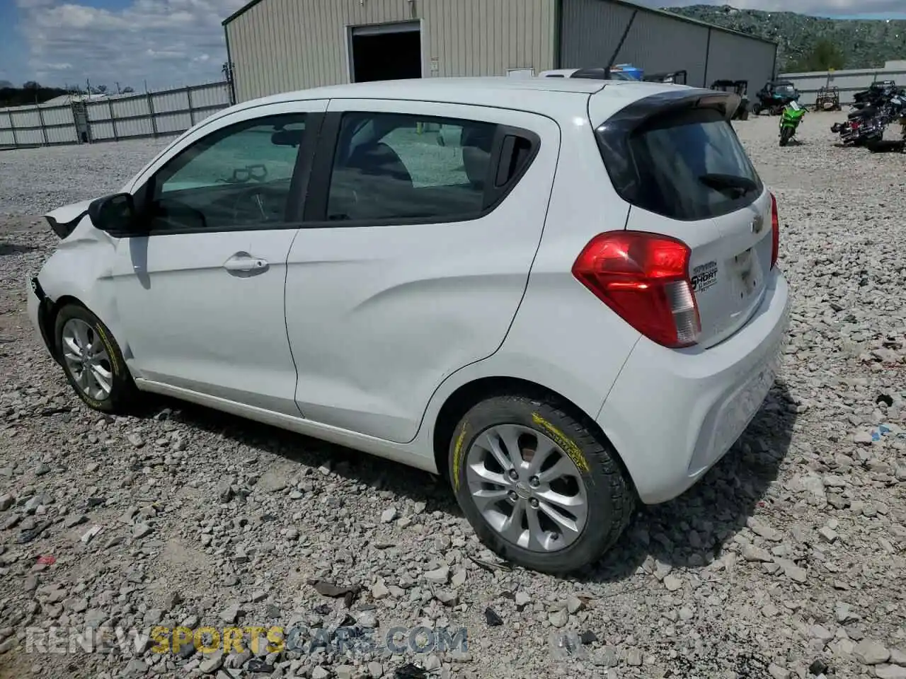 2 Photograph of a damaged car KL8CD6SA9LC419258 CHEVROLET SPARK 2020