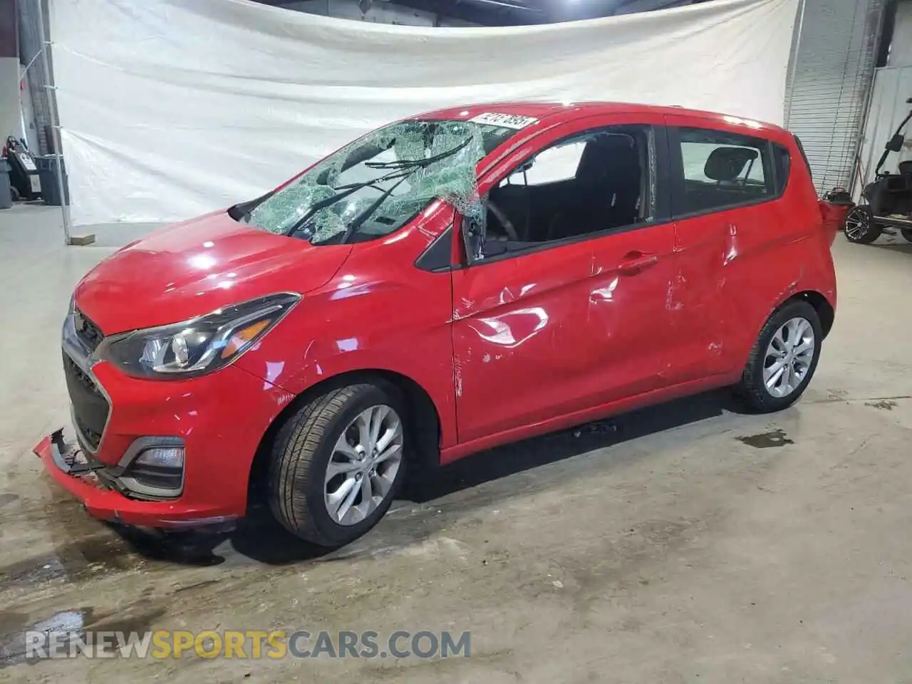 1 Photograph of a damaged car KL8CD6SA9LC429899 CHEVROLET SPARK 2020