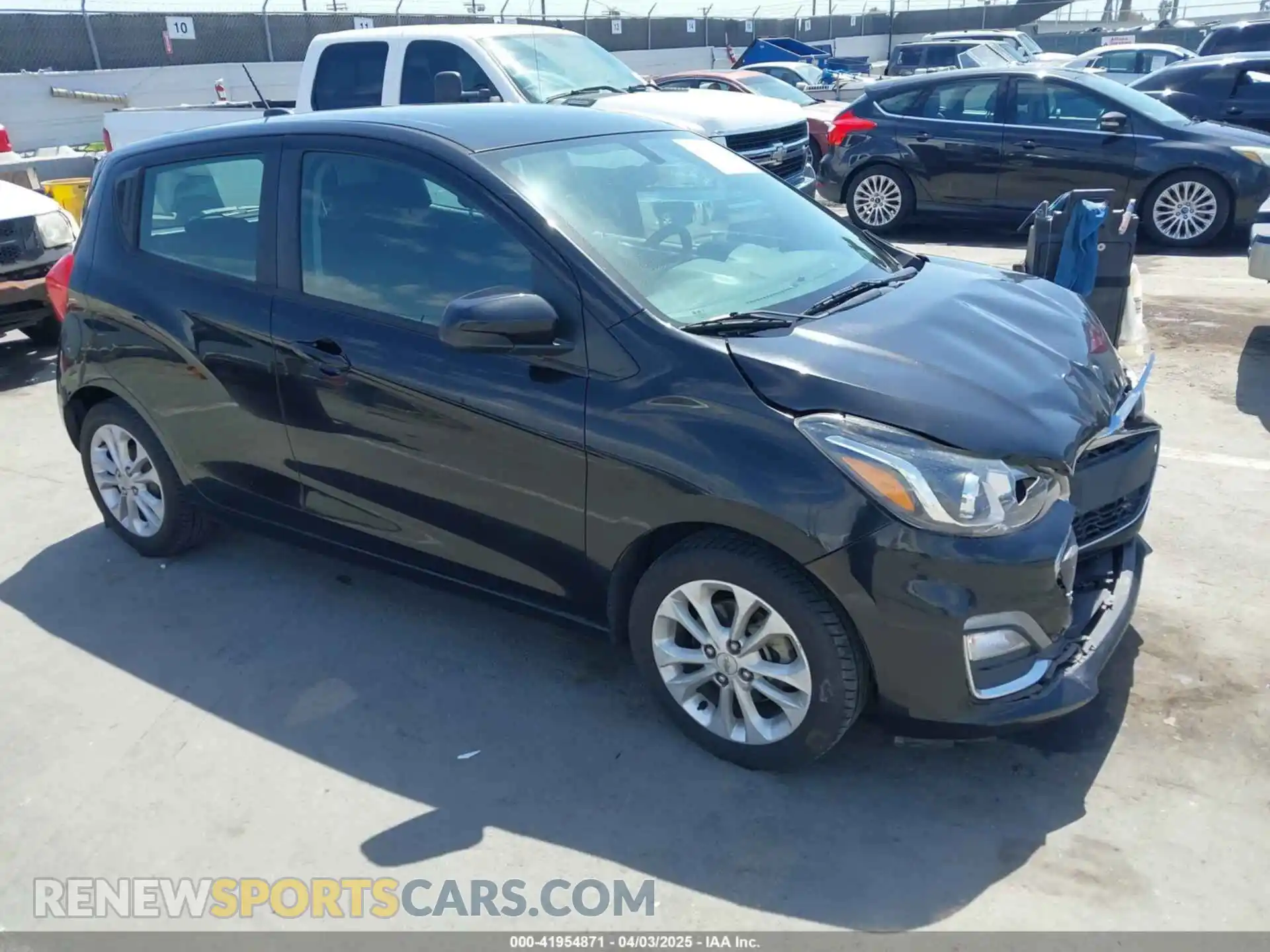 1 Photograph of a damaged car KL8CD6SAXLC428129 CHEVROLET SPARK 2020