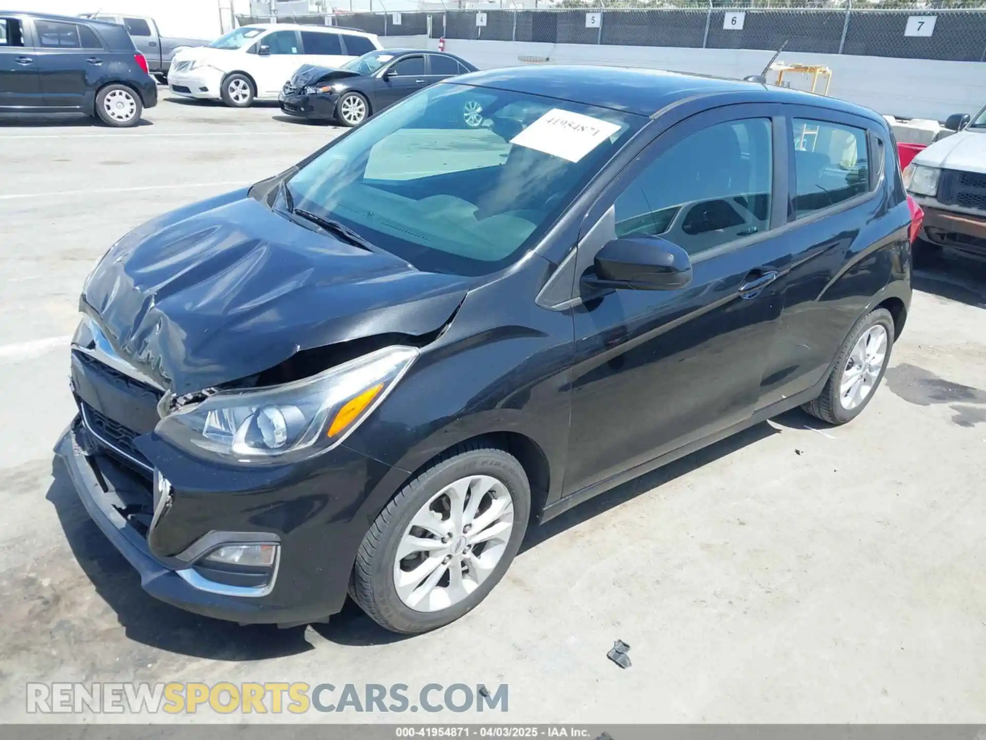 2 Photograph of a damaged car KL8CD6SAXLC428129 CHEVROLET SPARK 2020