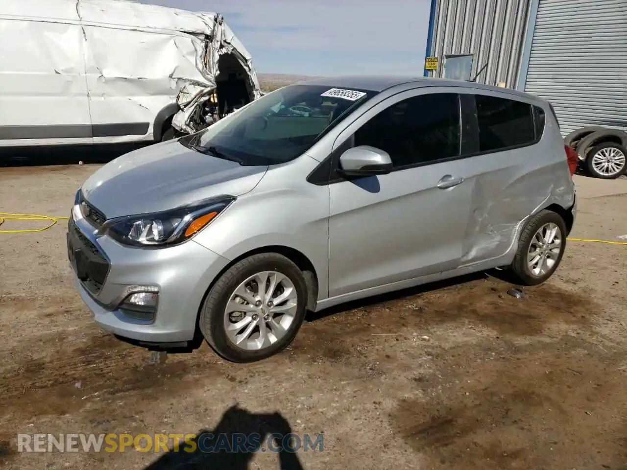 1 Photograph of a damaged car KL8CD6SAXLC428339 CHEVROLET SPARK 2020