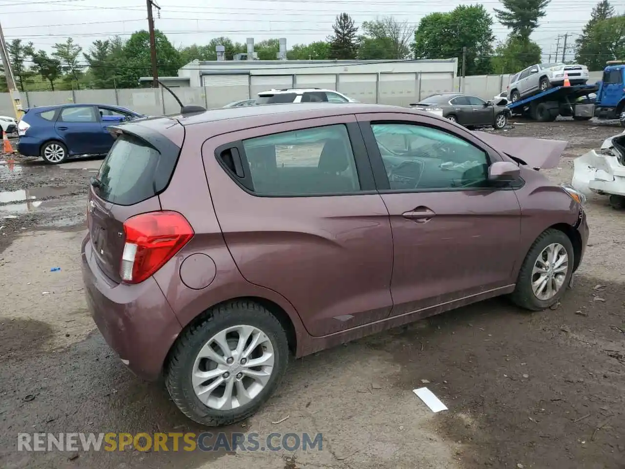 3 Photograph of a damaged car KL8CD6SAXLC461521 CHEVROLET SPARK 2020