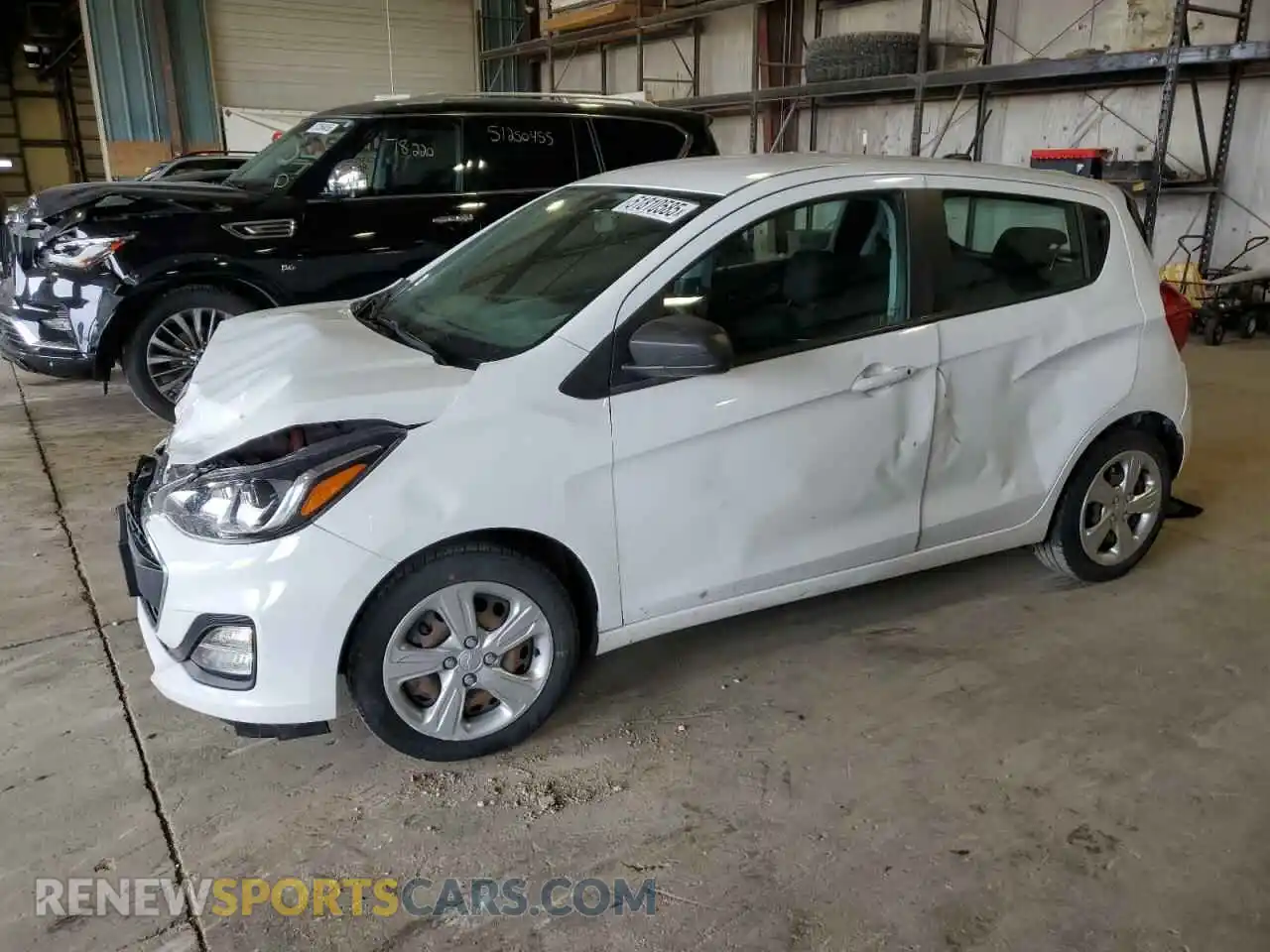 1 Photograph of a damaged car KL8CA6SA4MC741459 CHEVROLET SPARK 2021