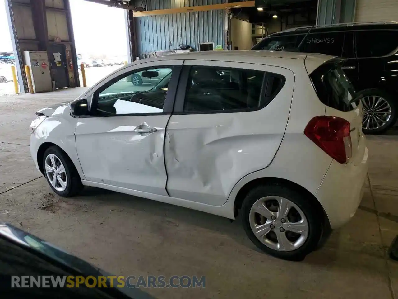 2 Photograph of a damaged car KL8CA6SA4MC741459 CHEVROLET SPARK 2021