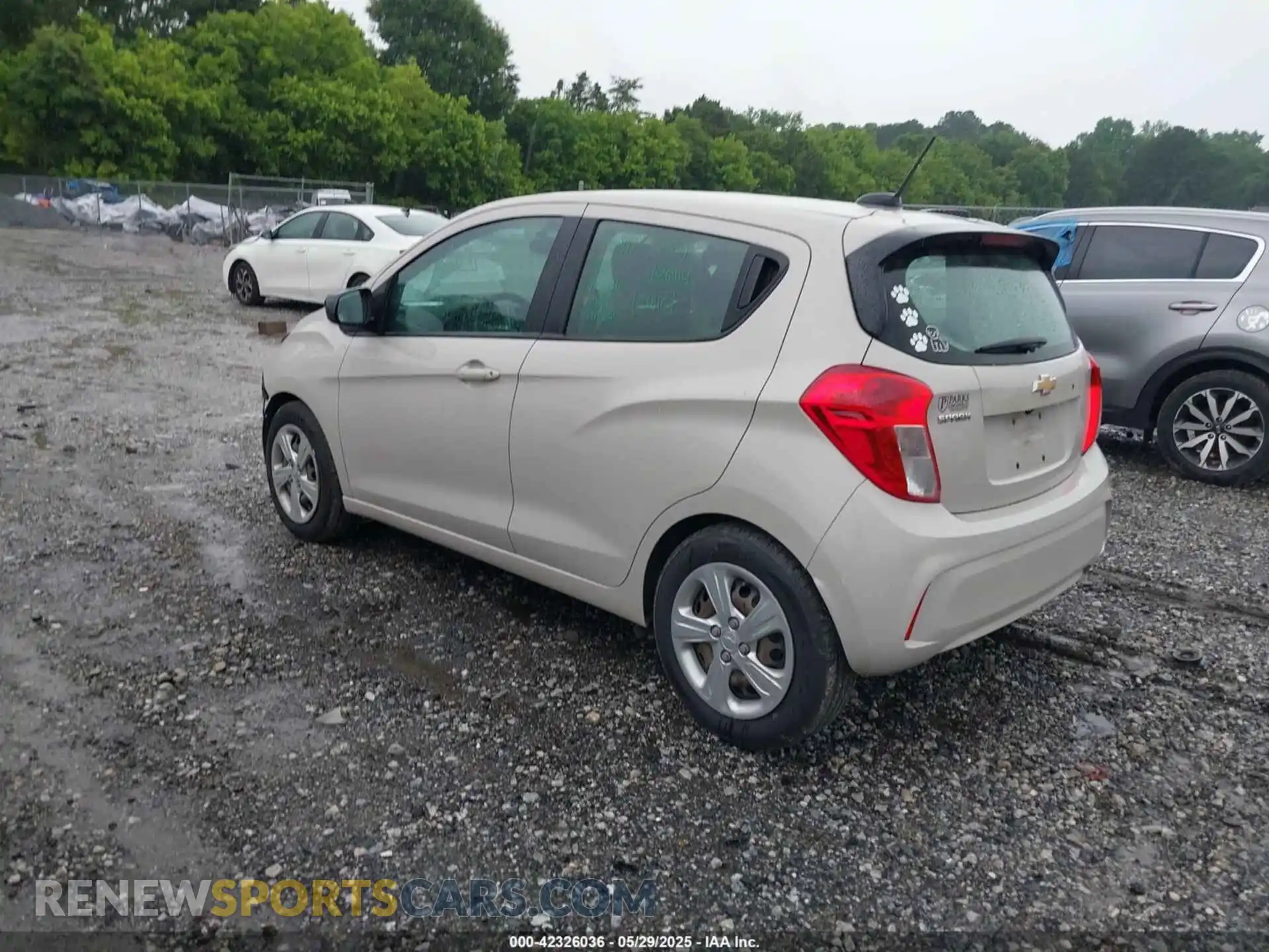3 Photograph of a damaged car KL8CA6SA6MC736232 CHEVROLET SPARK 2021
