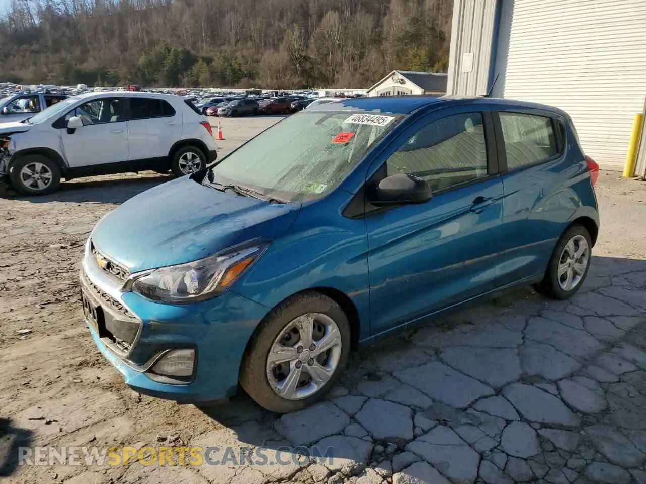 1 Photograph of a damaged car KL8CB6SA0MC741729 CHEVROLET SPARK 2021