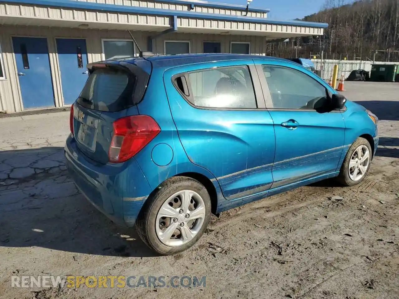 3 Photograph of a damaged car KL8CB6SA0MC741729 CHEVROLET SPARK 2021