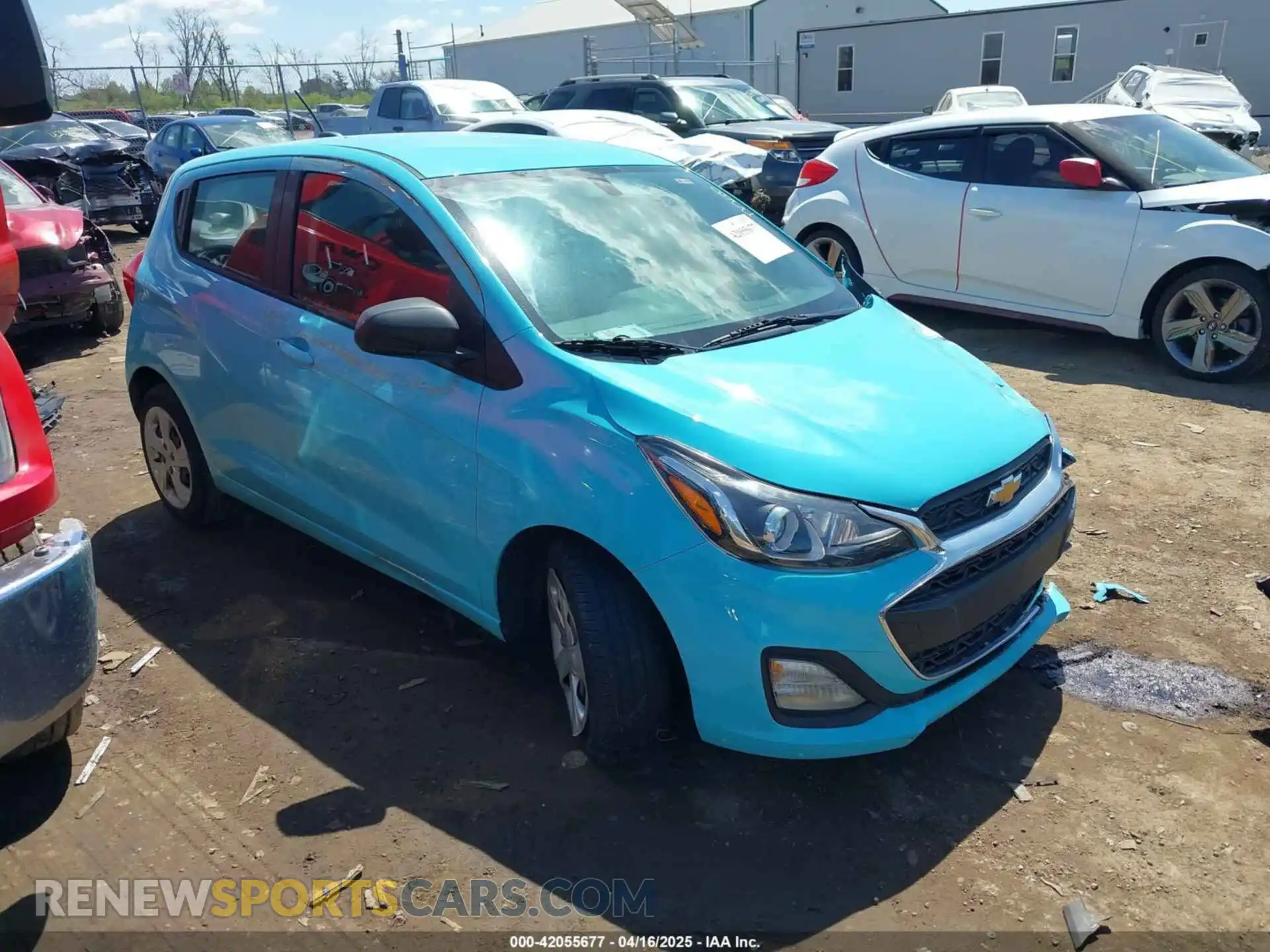 1 Photograph of a damaged car KL8CB6SA1MC711784 CHEVROLET SPARK 2021