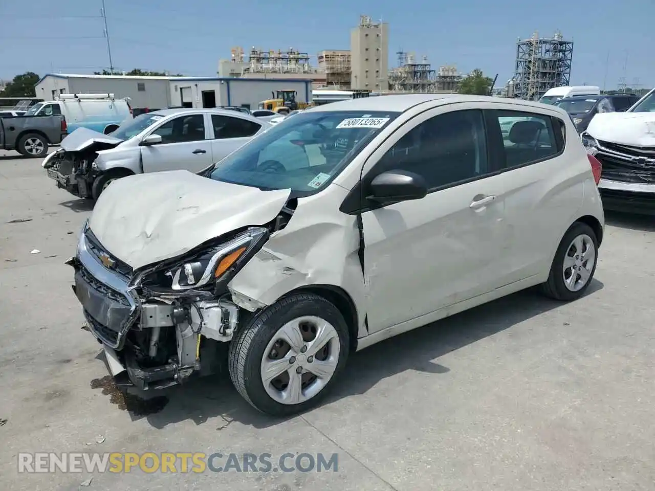 1 Photograph of a damaged car KL8CB6SA3MC712841 CHEVROLET SPARK 2021