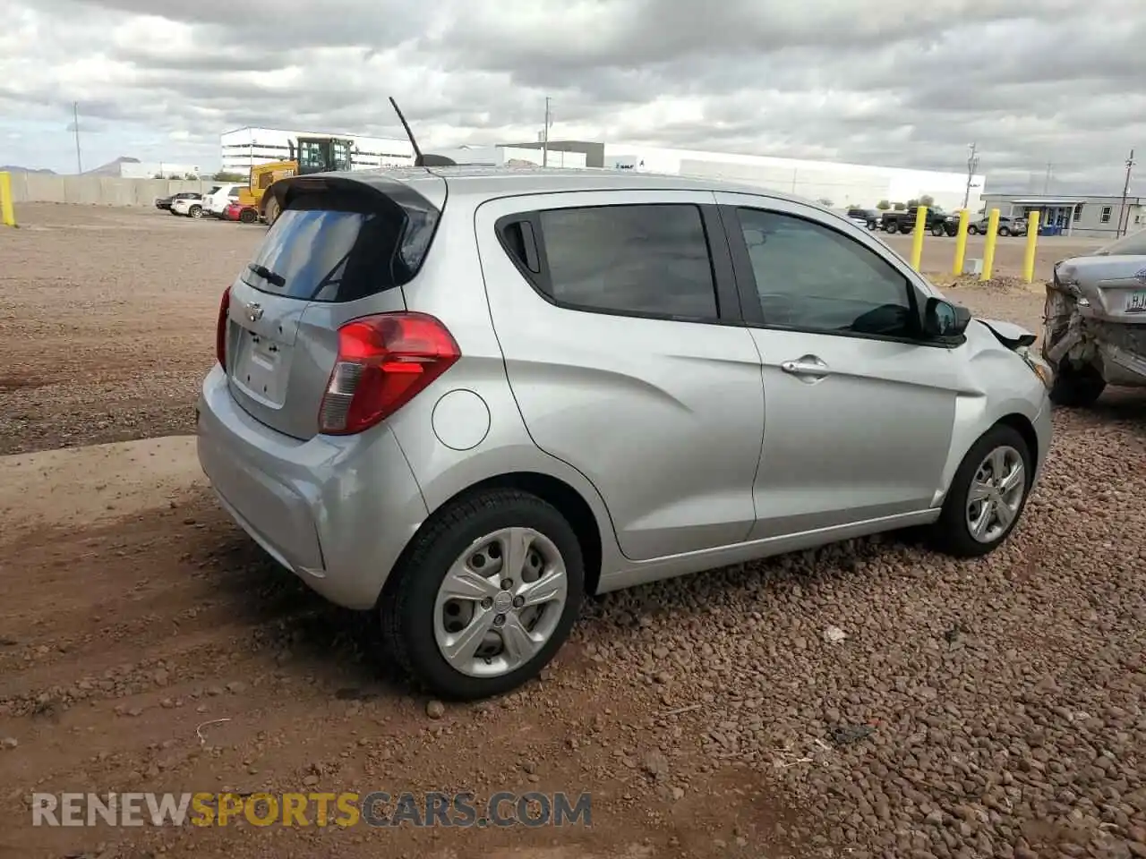 3 fotografías del automóvil dañado KL8CB6SA5MC710914 CHEVROLET SPARK 2021
