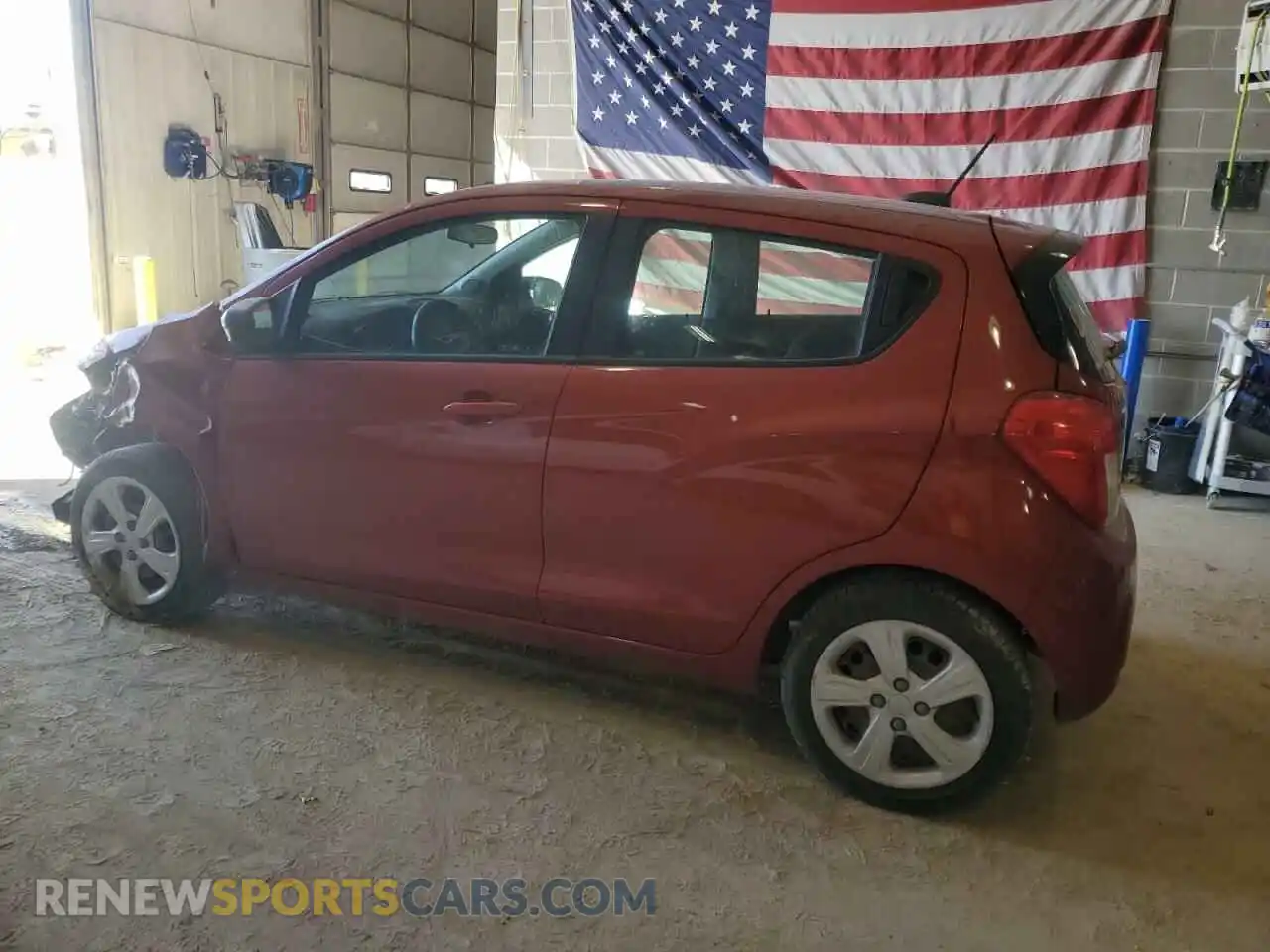 2 Photograph of a damaged car KL8CB6SA5MC712310 CHEVROLET SPARK 2021