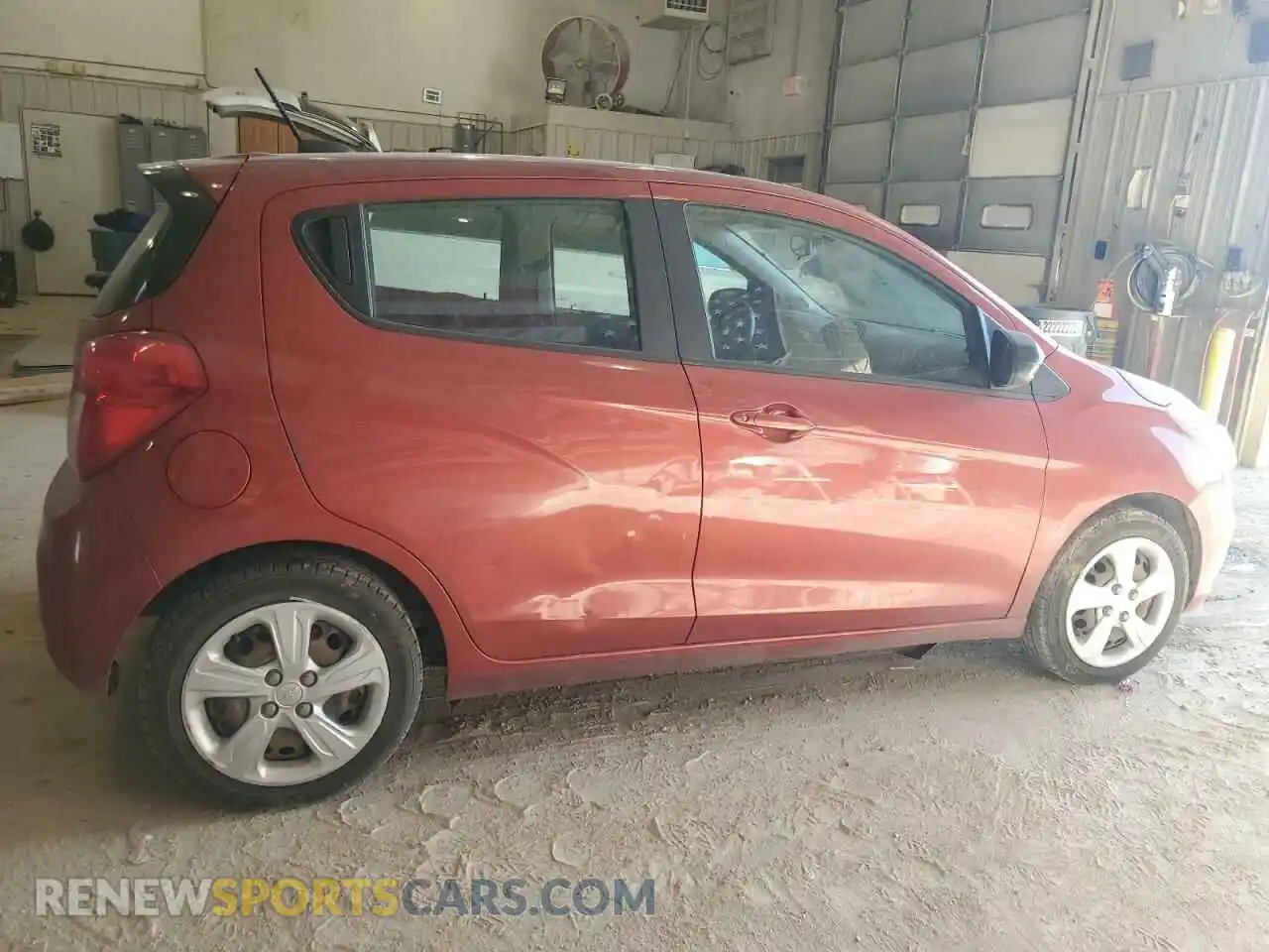 3 Photograph of a damaged car KL8CB6SA5MC712310 CHEVROLET SPARK 2021