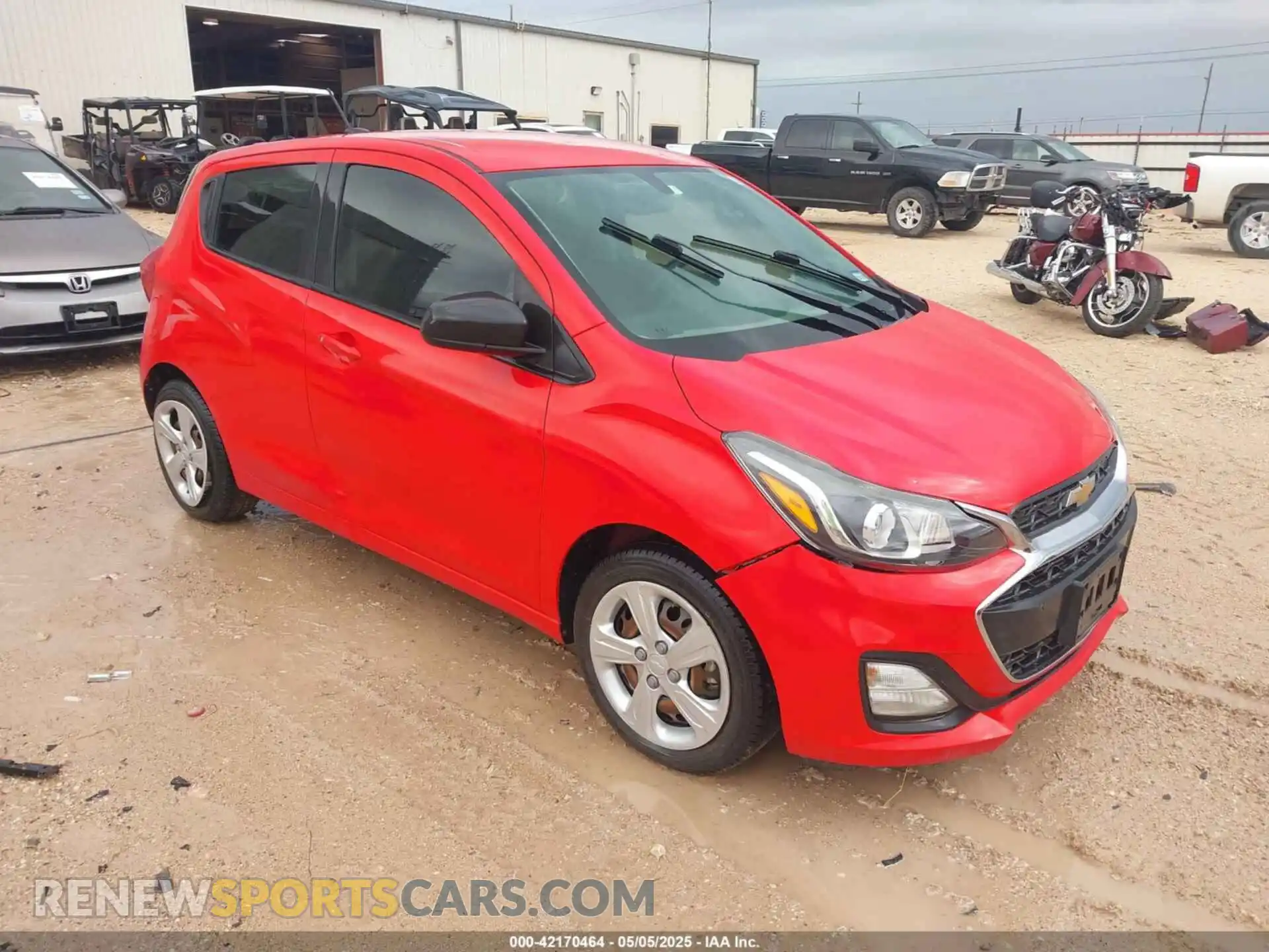 1 Фотография поврежденного автомобиля KL8CB6SA5MC716454 CHEVROLET SPARK 2021