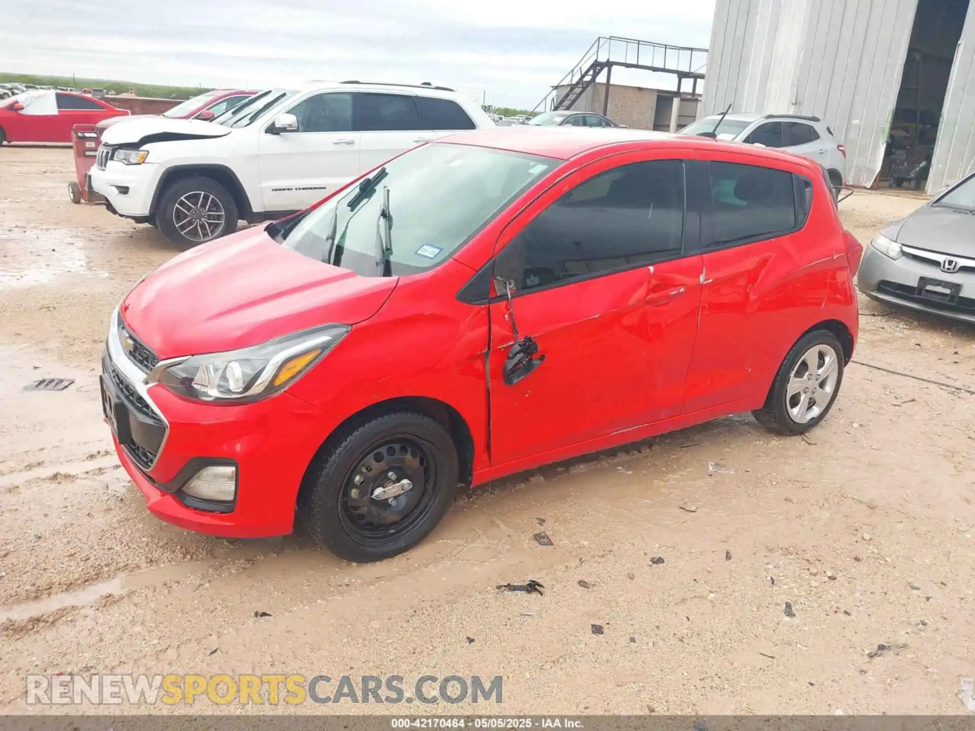 2 Фотография поврежденного автомобиля KL8CB6SA5MC716454 CHEVROLET SPARK 2021
