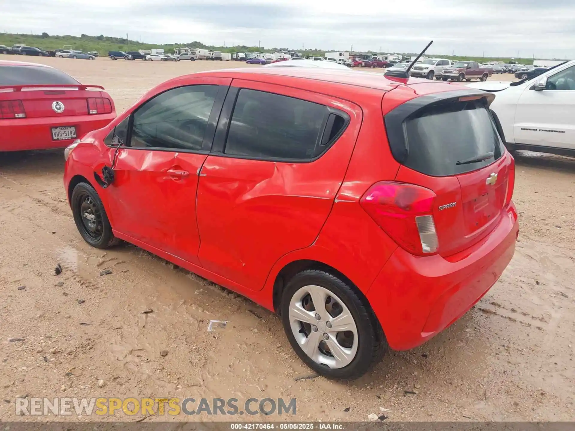 3 Фотография поврежденного автомобиля KL8CB6SA5MC716454 CHEVROLET SPARK 2021