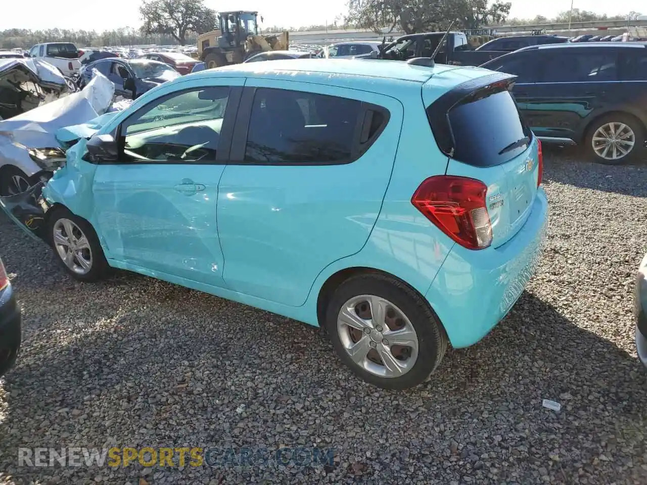 2 Photograph of a damaged car KL8CB6SA6MC227139 CHEVROLET SPARK 2021
