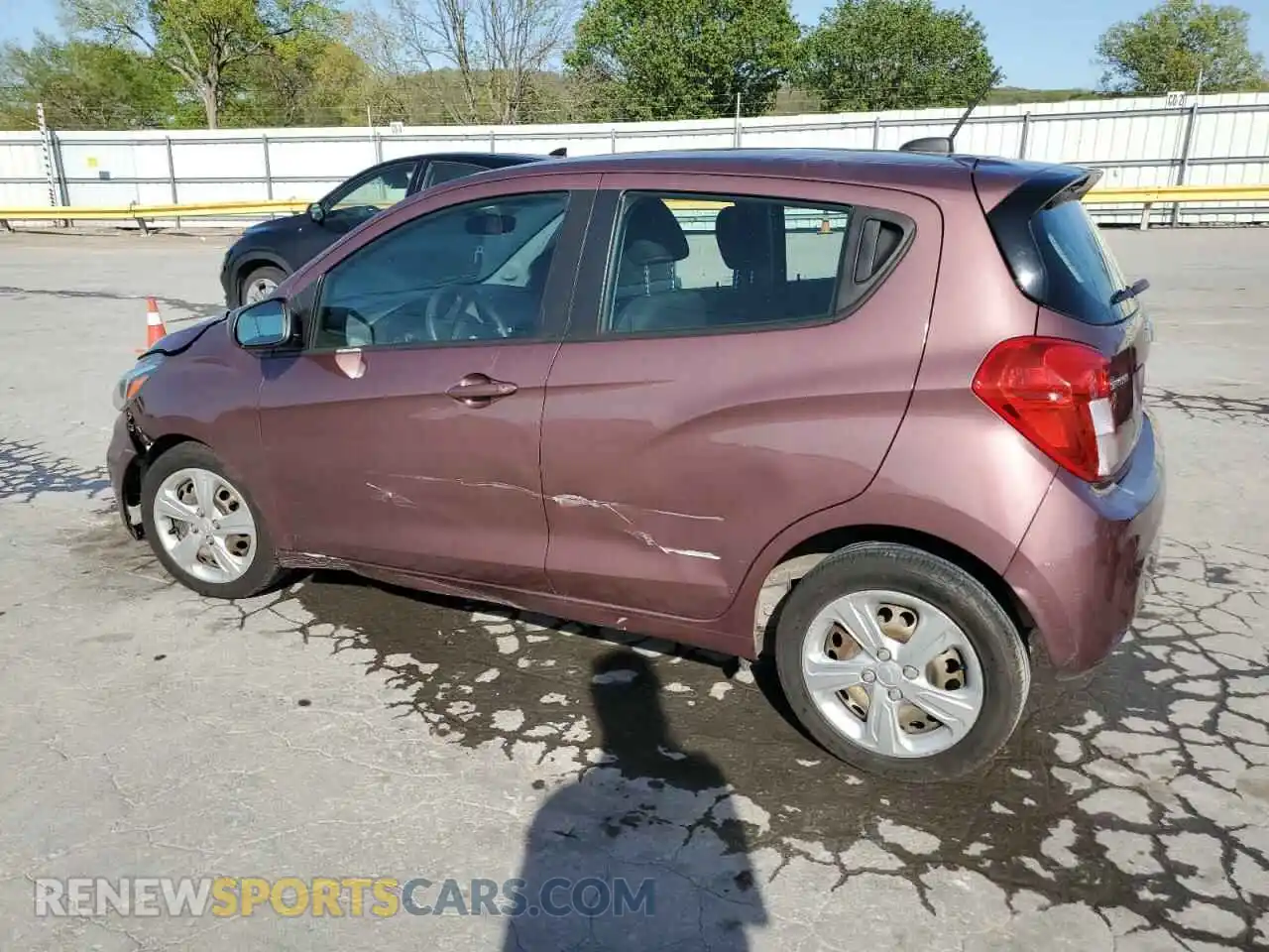 2 Photograph of a damaged car KL8CB6SA6MC700554 CHEVROLET SPARK 2021