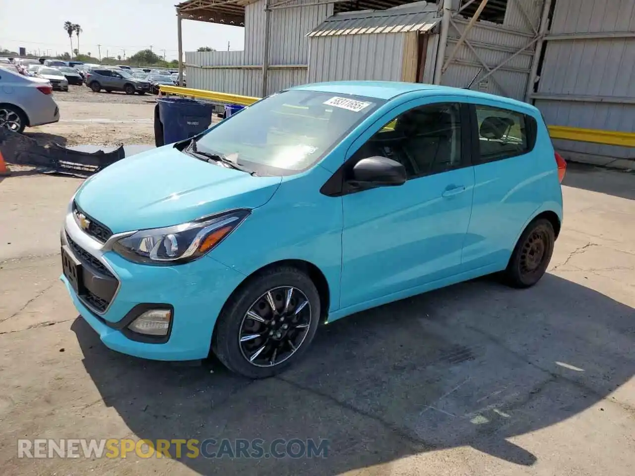 1 Photograph of a damaged car KL8CB6SA6MC709156 CHEVROLET SPARK 2021
