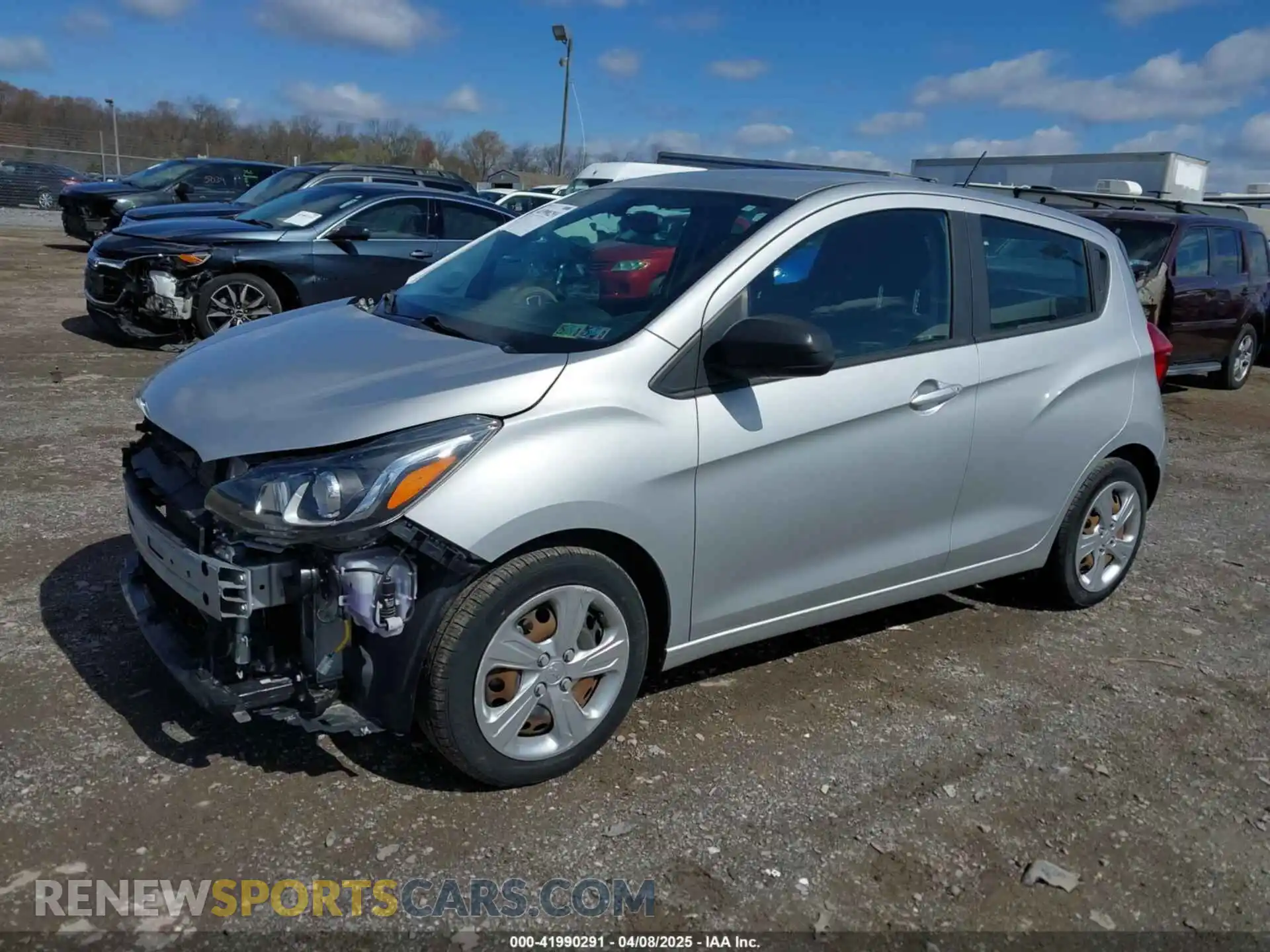 2 Photograph of a damaged car KL8CB6SA6MC738625 CHEVROLET SPARK 2021