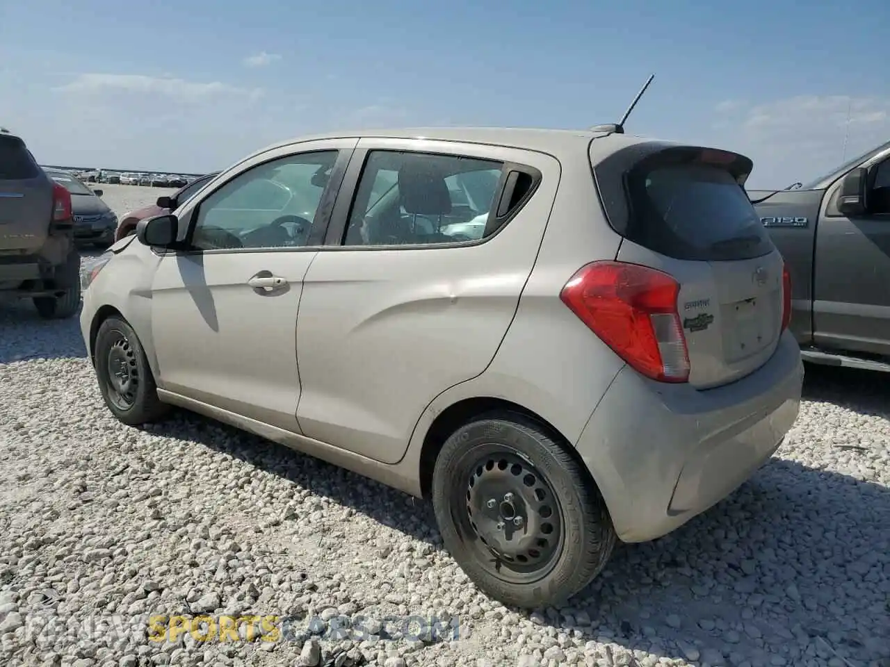 2 Photograph of a damaged car KL8CB6SA6MC739841 CHEVROLET SPARK 2021
