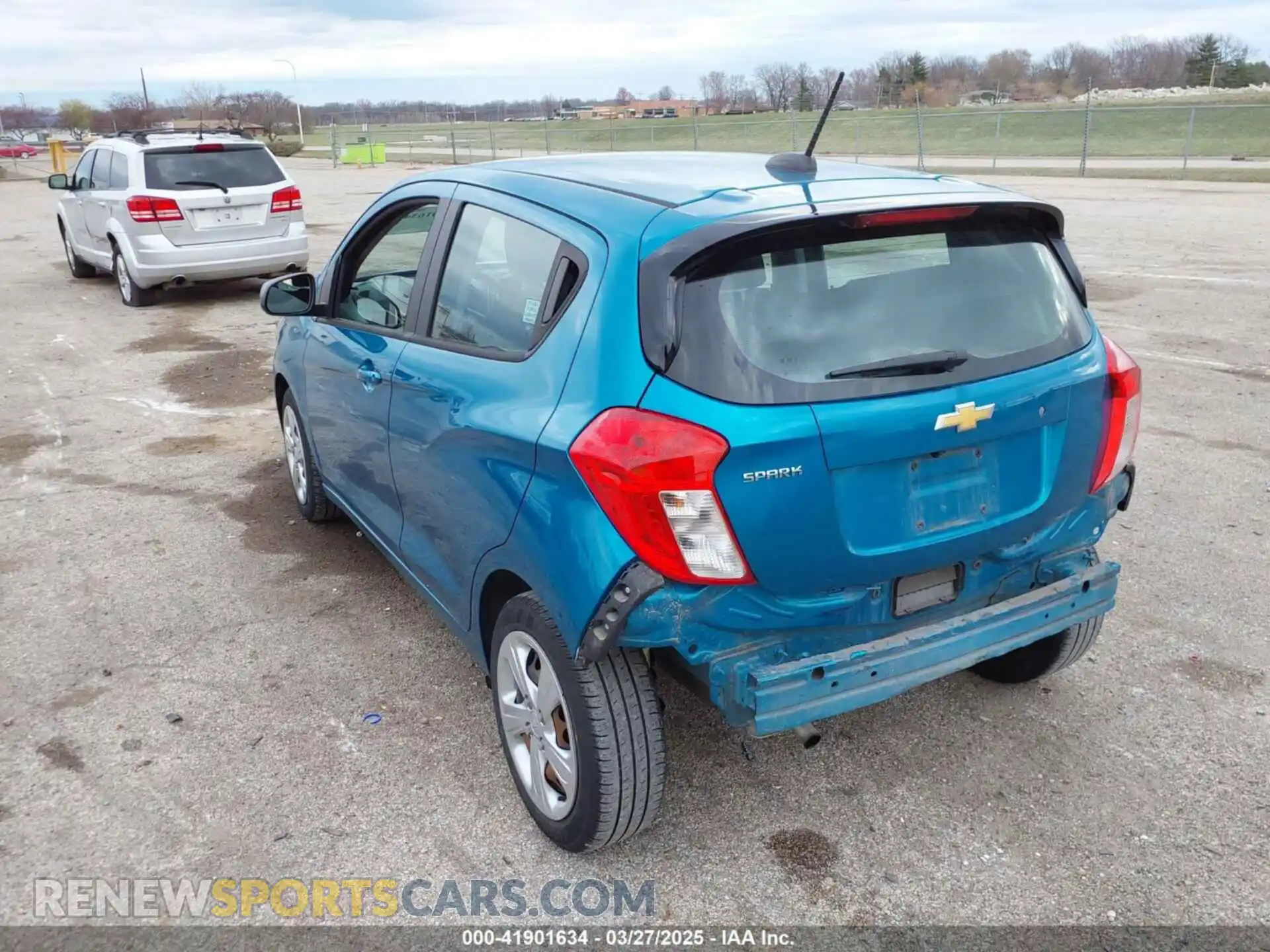 3 Photograph of a damaged car KL8CB6SA7MC707304 CHEVROLET SPARK 2021