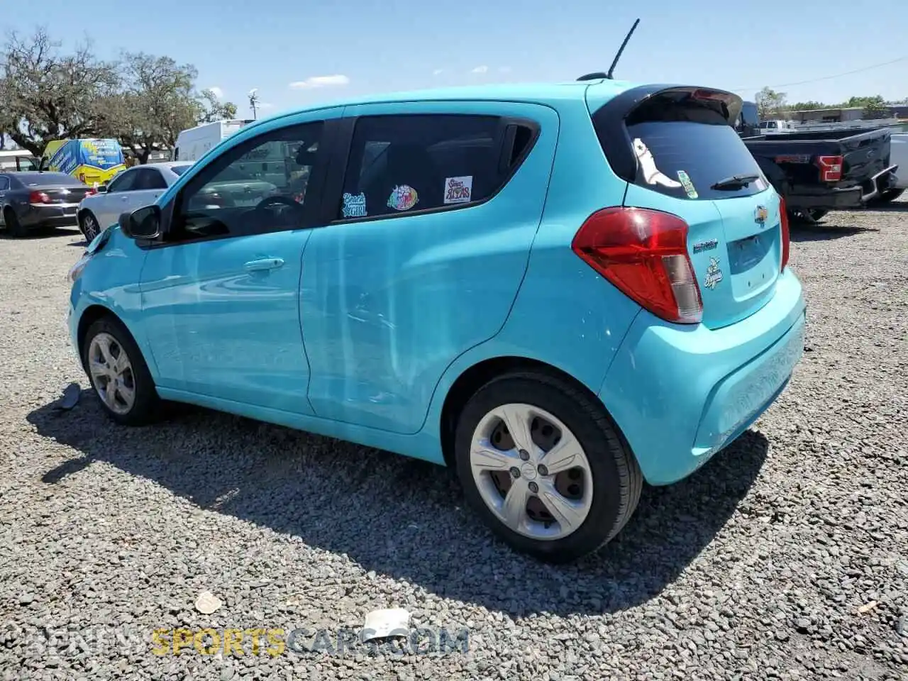 2 Photograph of a damaged car KL8CB6SA7MC709750 CHEVROLET SPARK 2021