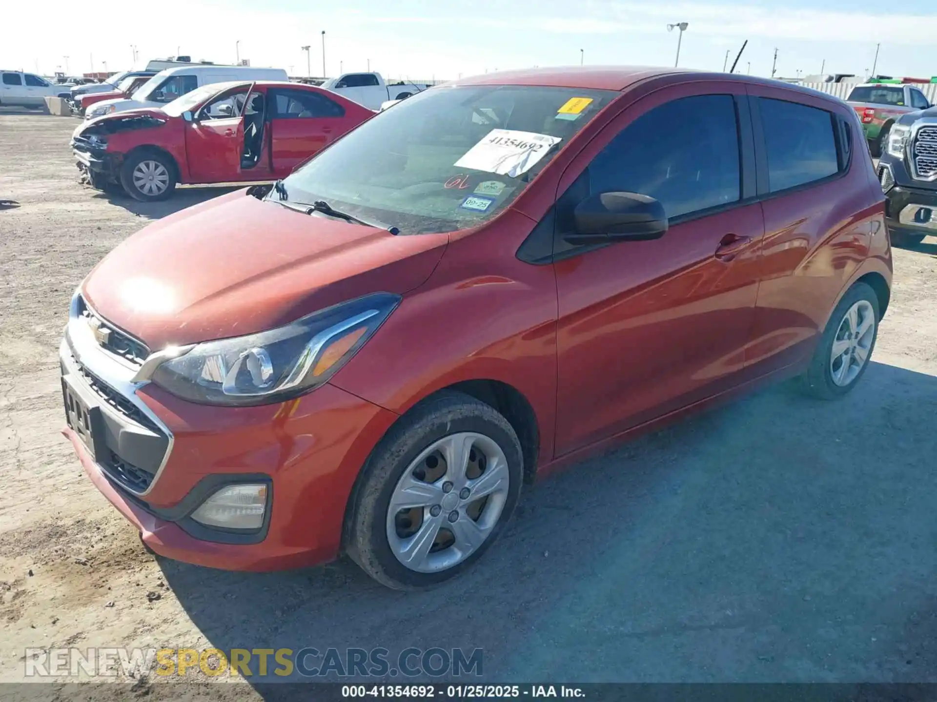 2 Photograph of a damaged car KL8CB6SA7MC712938 CHEVROLET SPARK 2021