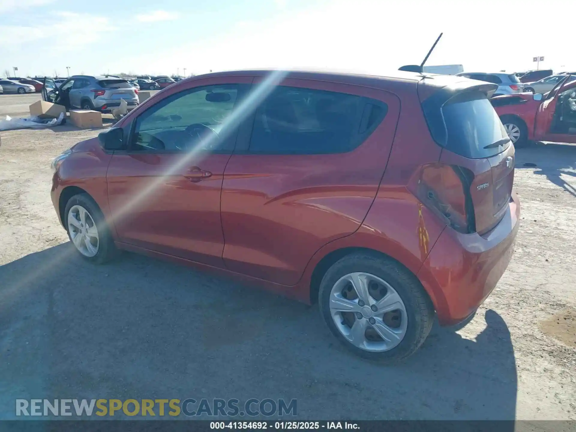 3 Photograph of a damaged car KL8CB6SA7MC712938 CHEVROLET SPARK 2021