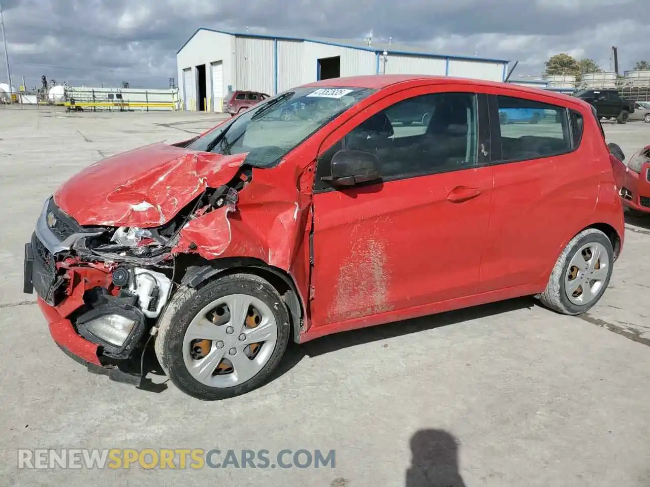 1 Фотография поврежденного автомобиля KL8CB6SA8MC702905 CHEVROLET SPARK 2021