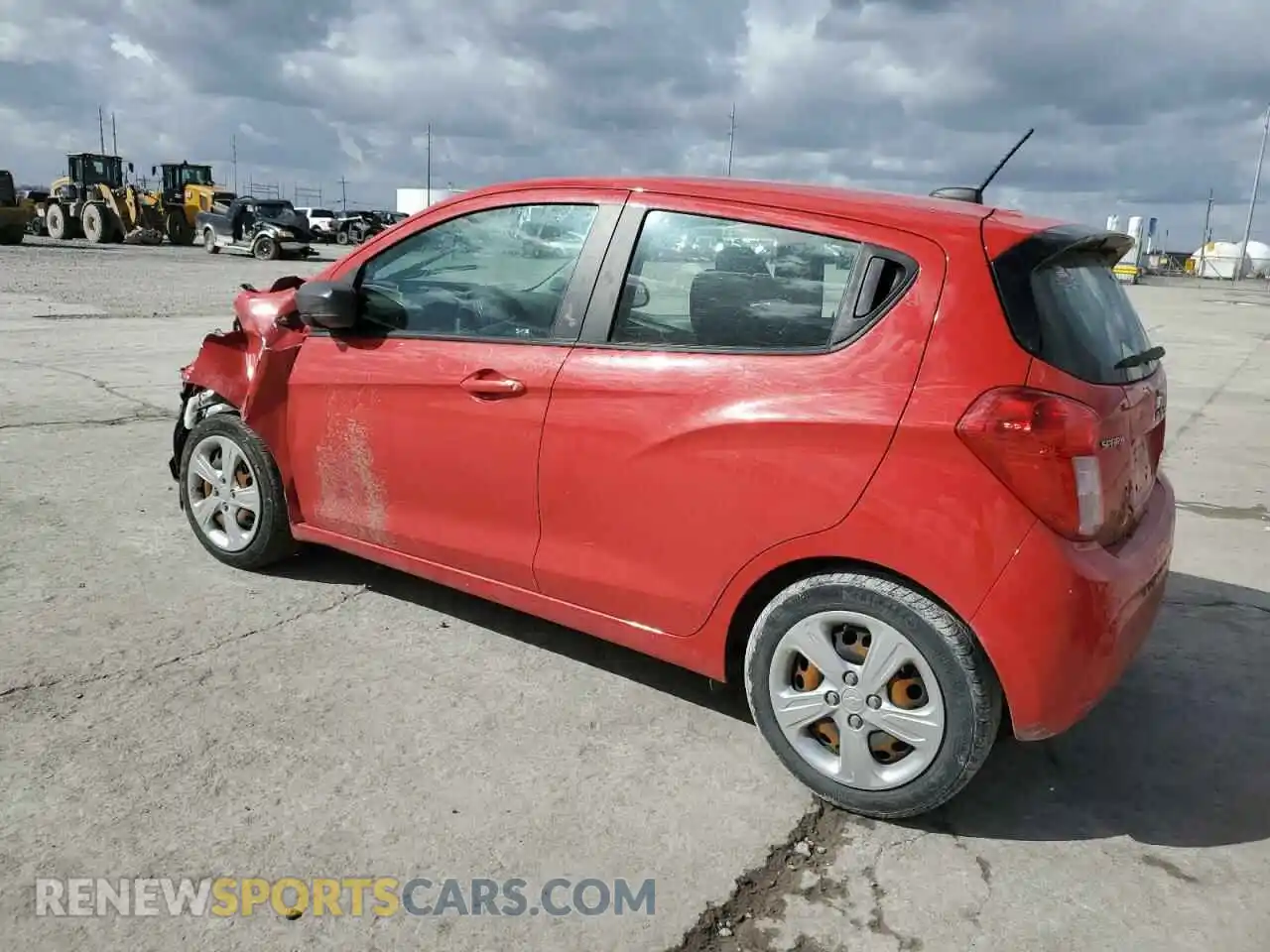 2 Фотография поврежденного автомобиля KL8CB6SA8MC702905 CHEVROLET SPARK 2021