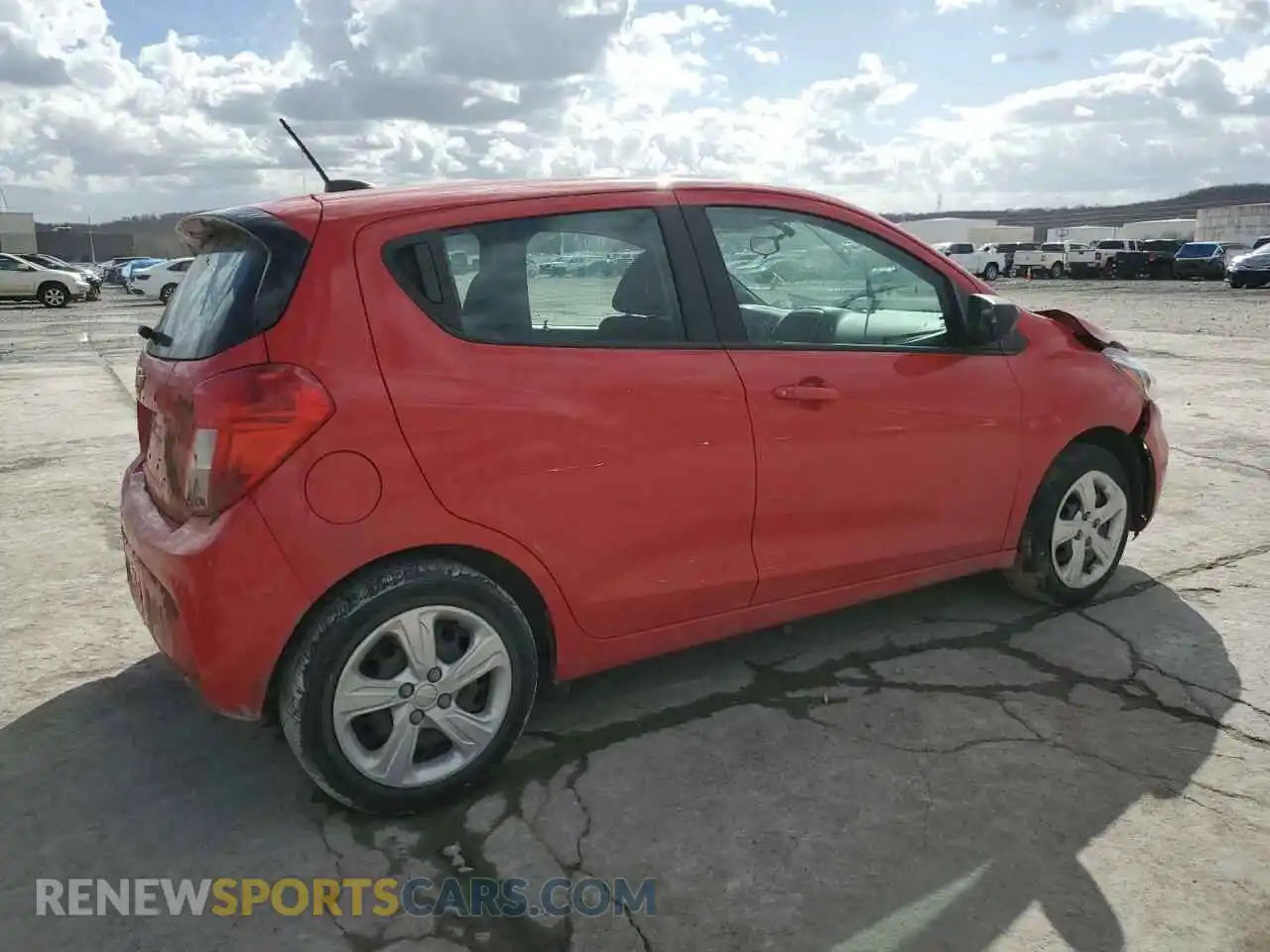 3 Фотография поврежденного автомобиля KL8CB6SA8MC702905 CHEVROLET SPARK 2021