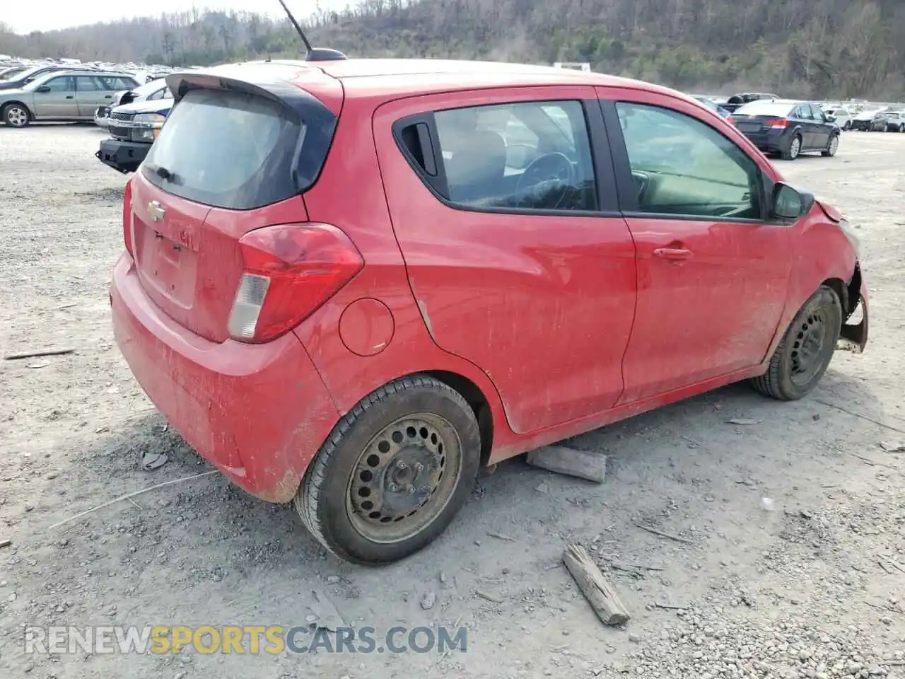 3 Photograph of a damaged car KL8CB6SA8MC711443 CHEVROLET SPARK 2021