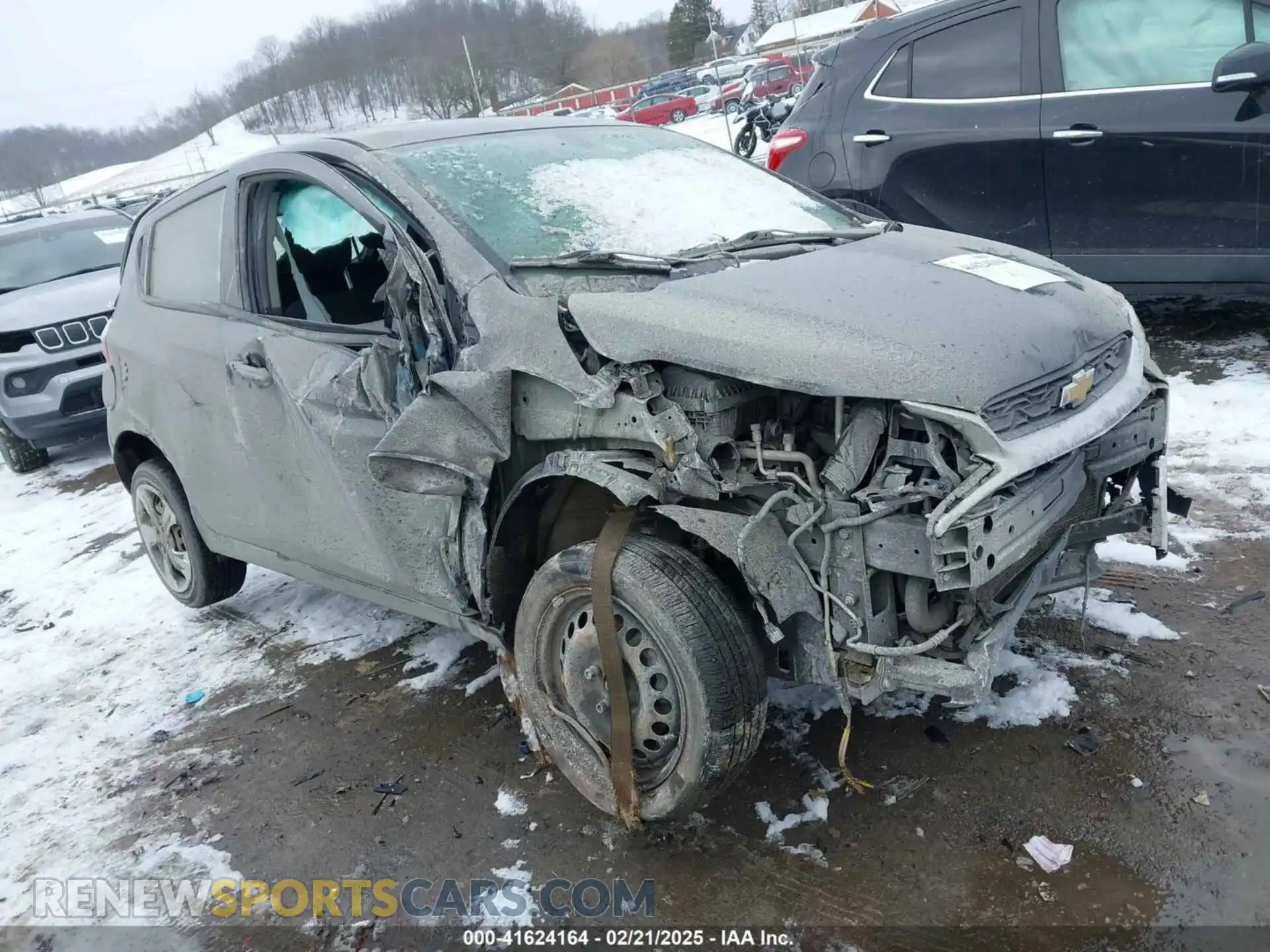 1 Photograph of a damaged car KL8CB6SAXMC705126 CHEVROLET SPARK 2021