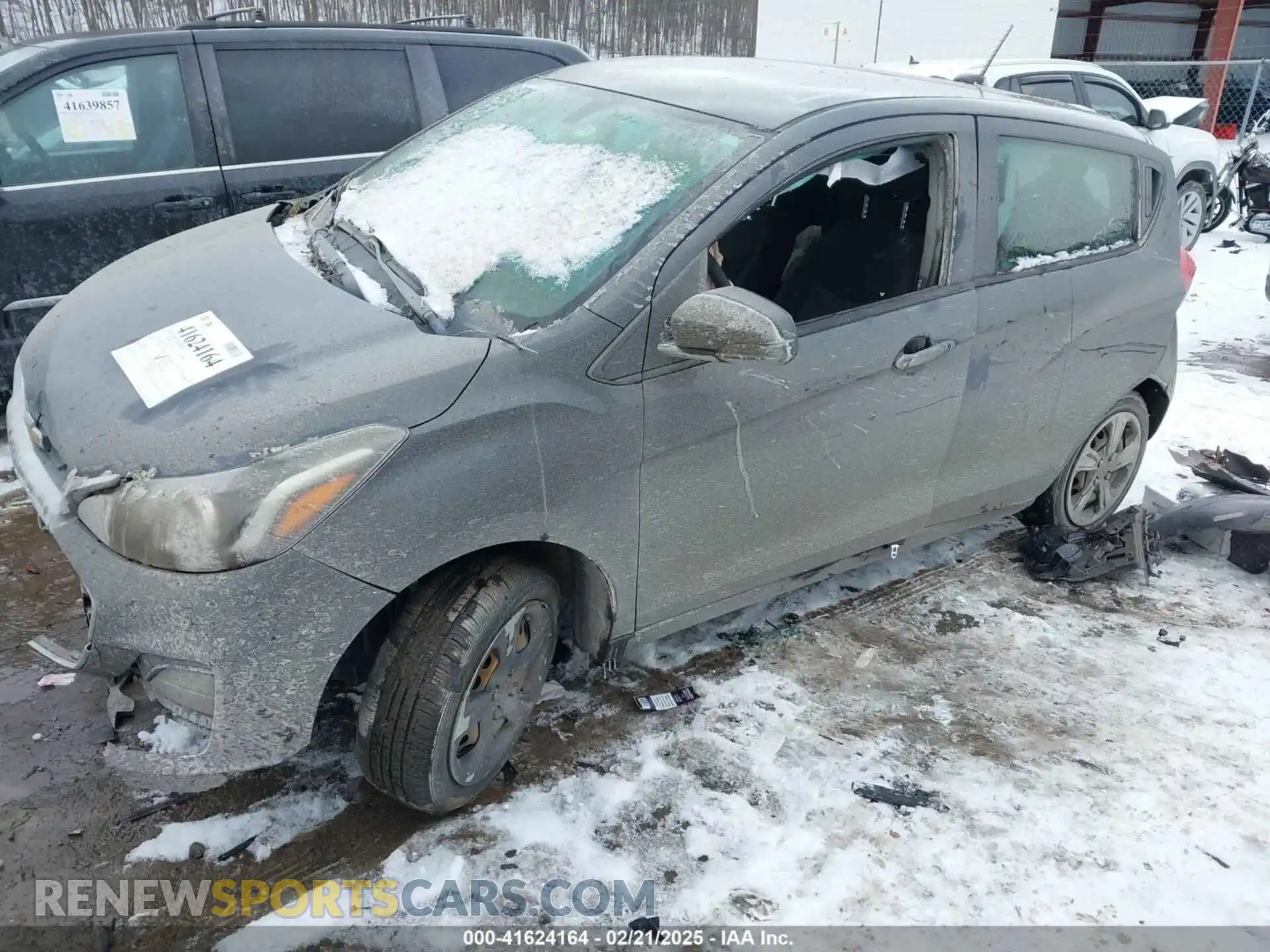 2 Photograph of a damaged car KL8CB6SAXMC705126 CHEVROLET SPARK 2021