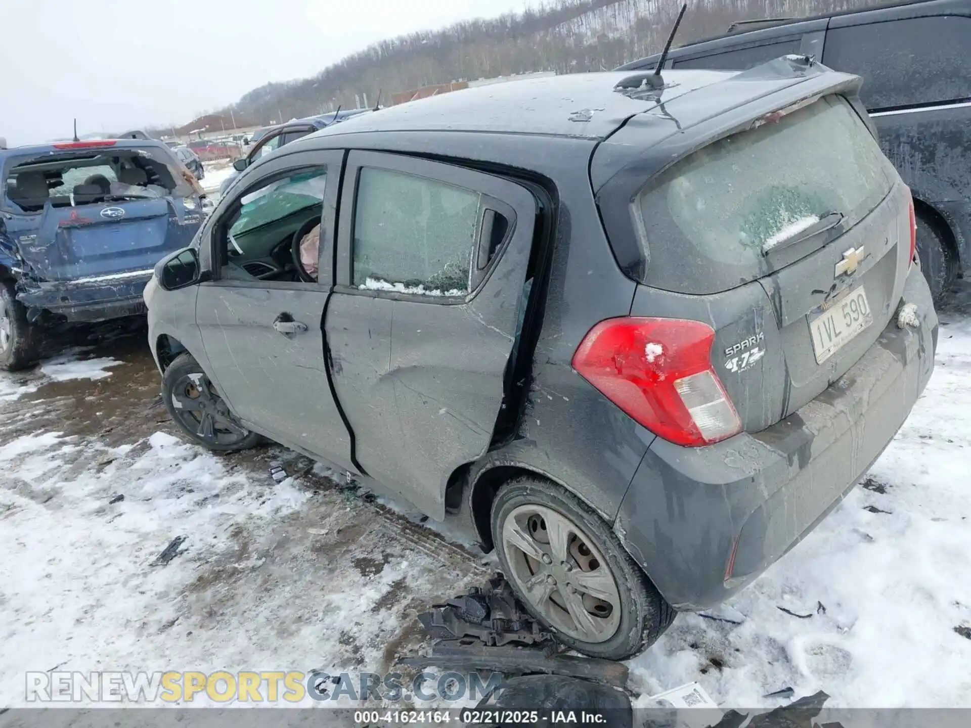3 Photograph of a damaged car KL8CB6SAXMC705126 CHEVROLET SPARK 2021