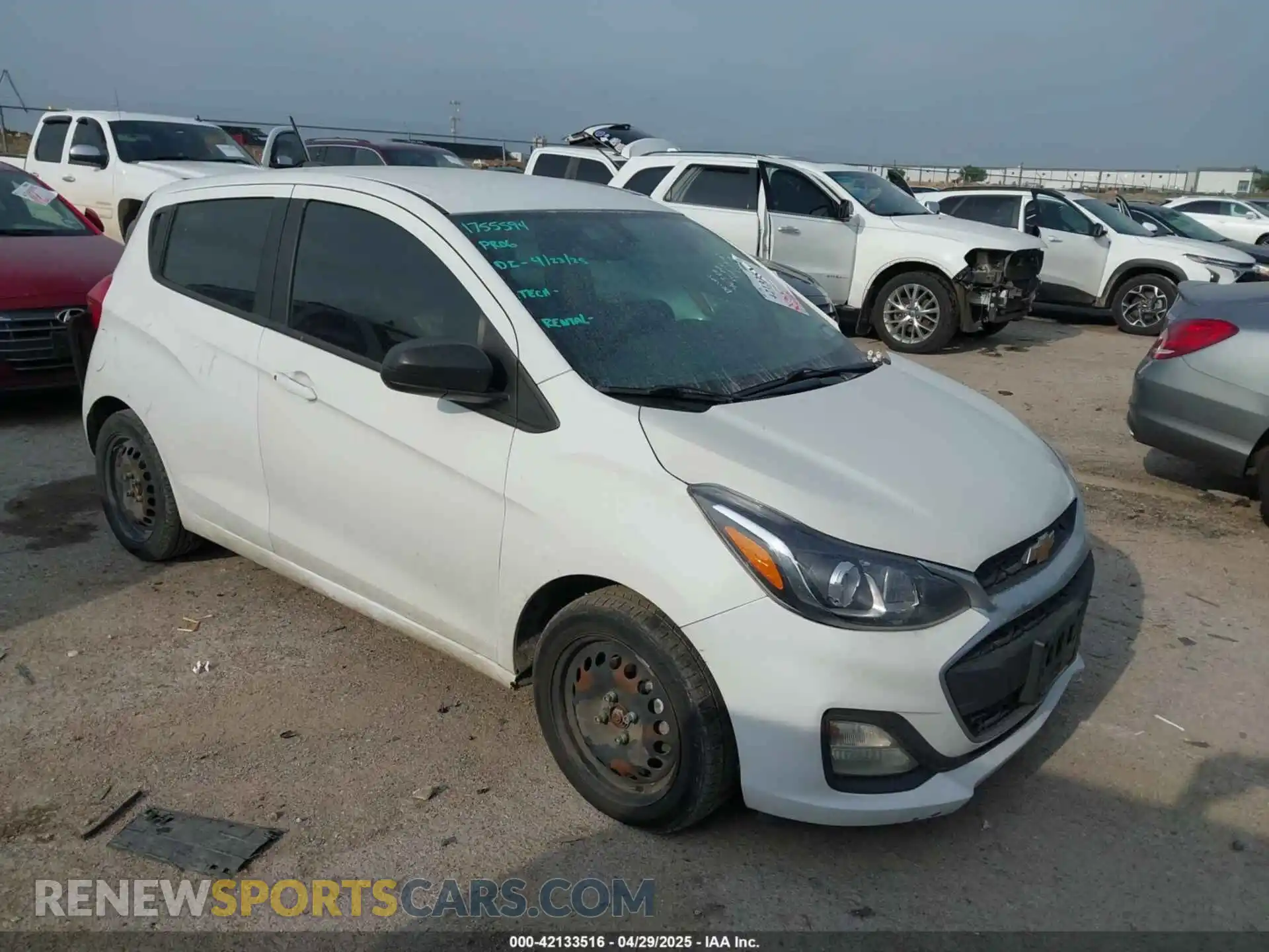 1 fotografías del automóvil dañado KL8CB6SAXMC715610 CHEVROLET SPARK 2021