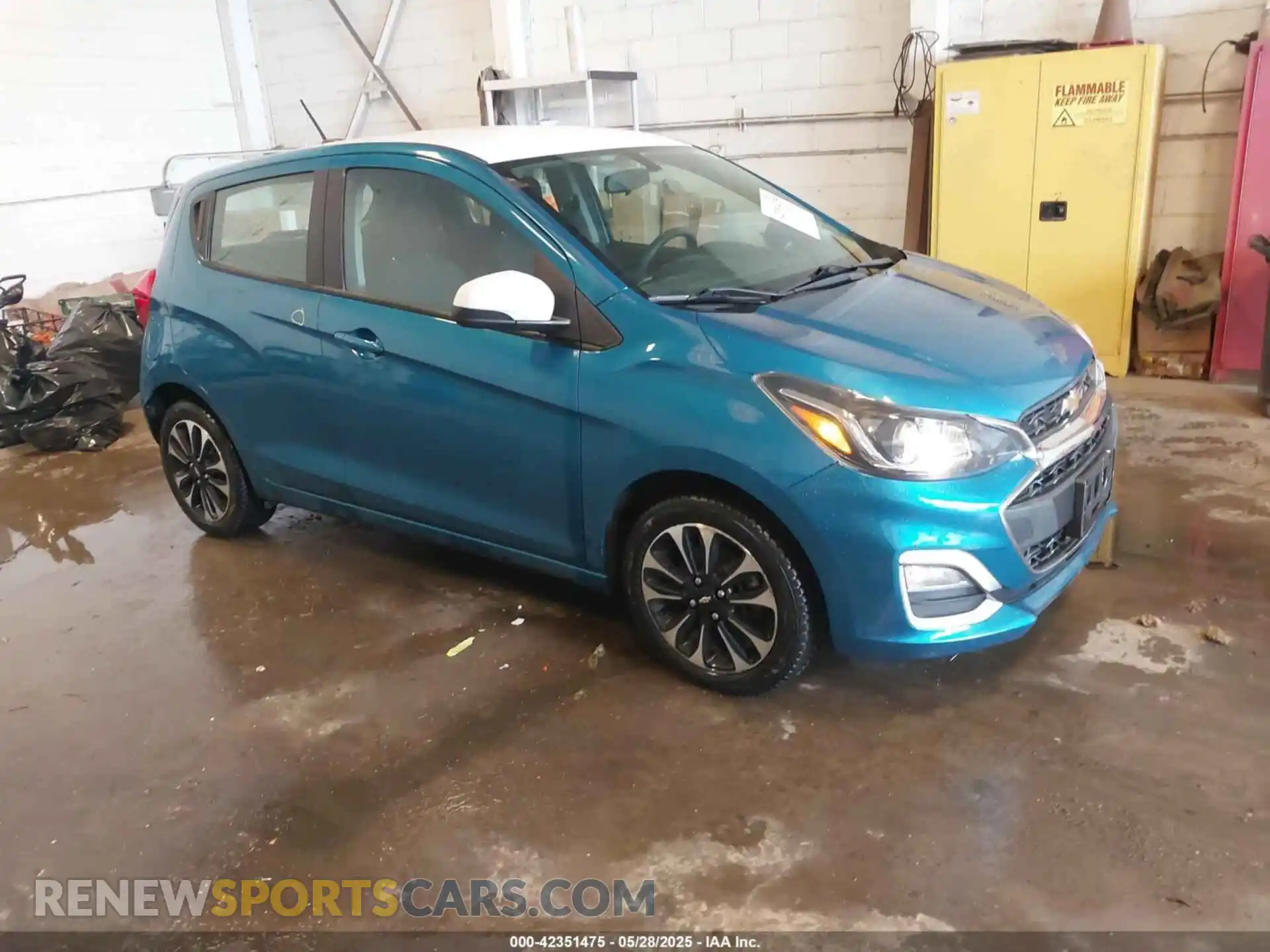 1 Фотография поврежденного автомобиля KL8CC6SA3MC715025 CHEVROLET SPARK 2021