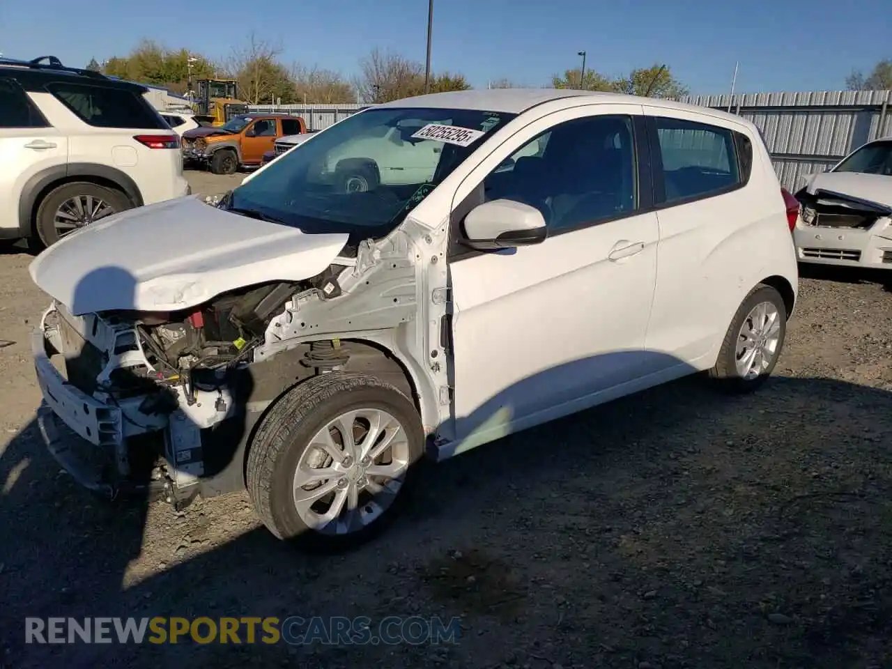 1 Photograph of a damaged car KL8CD6SA0MC217491 CHEVROLET SPARK 2021