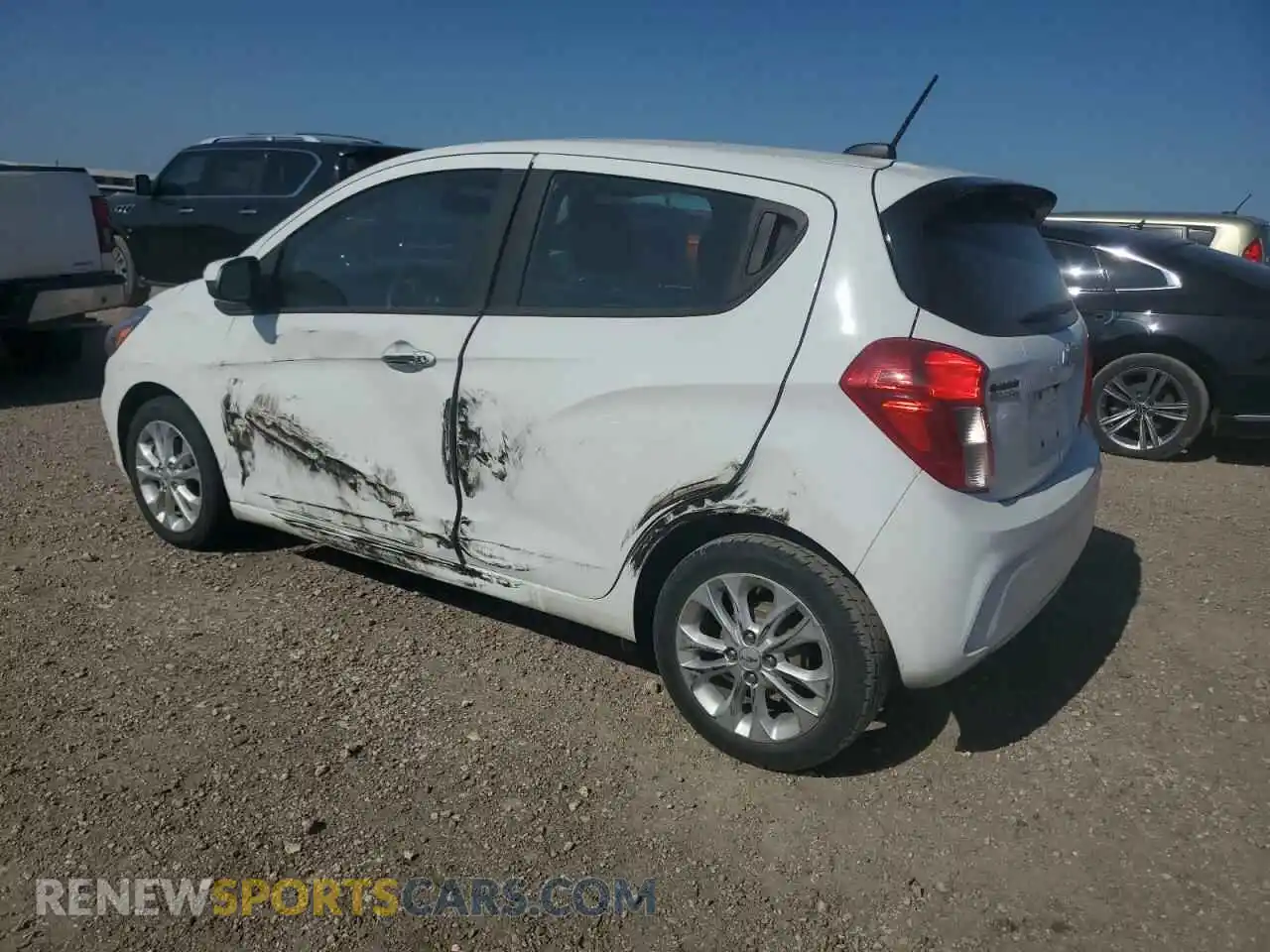 2 Photograph of a damaged car KL8CD6SA0MC730076 CHEVROLET SPARK 2021