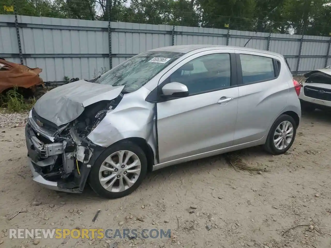 1 Photograph of a damaged car KL8CD6SA0MC745368 CHEVROLET SPARK 2021