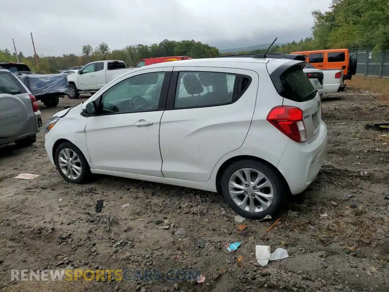 2 Photograph of a damaged car KL8CD6SA1MC216642 CHEVROLET SPARK 2021