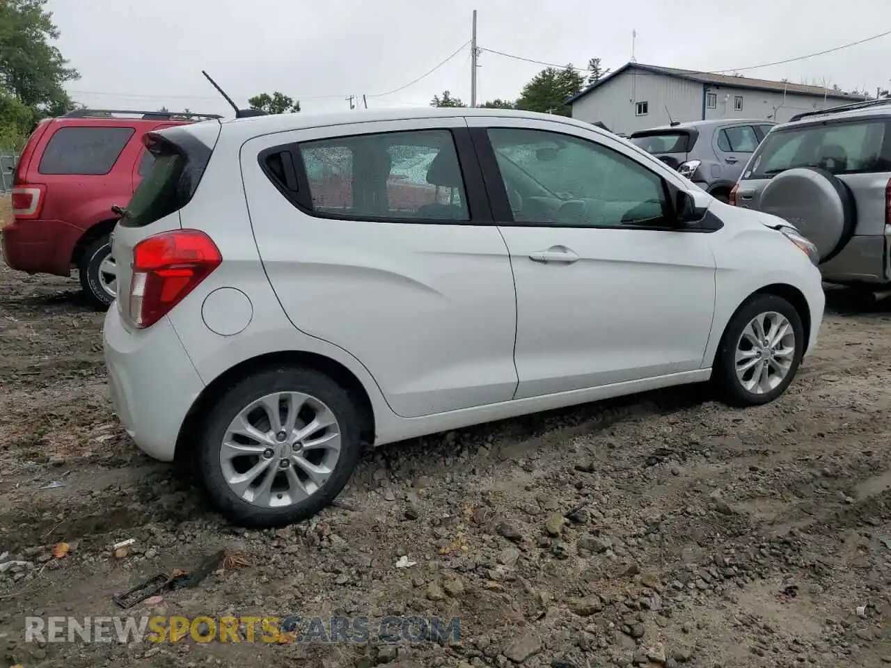 3 Photograph of a damaged car KL8CD6SA1MC216642 CHEVROLET SPARK 2021