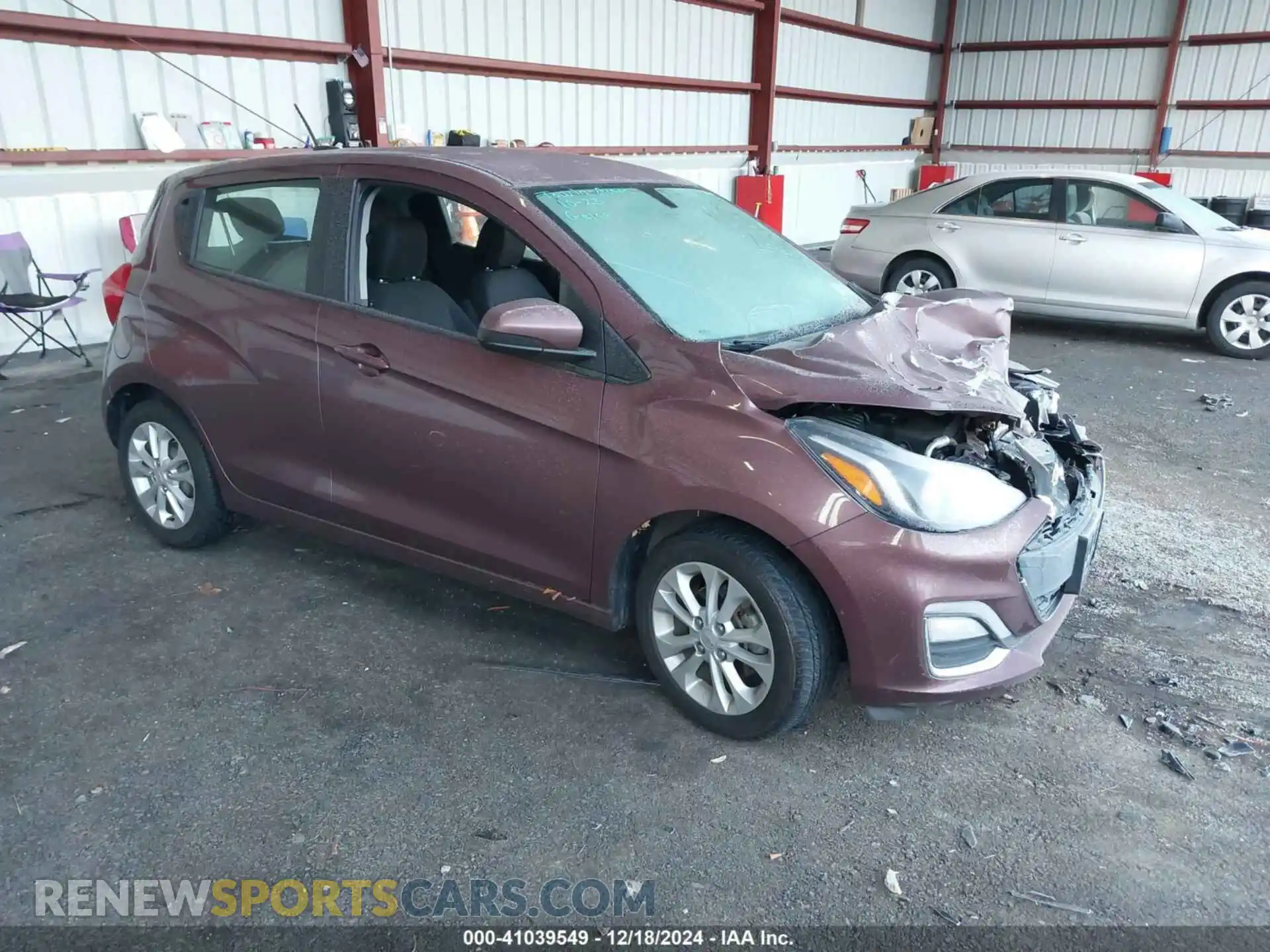 1 Photograph of a damaged car KL8CD6SA1MC717787 CHEVROLET SPARK 2021