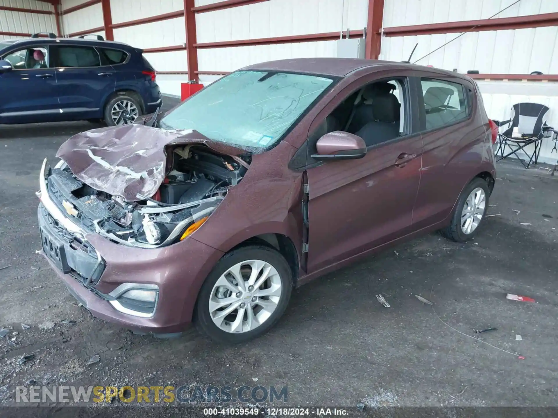 2 Photograph of a damaged car KL8CD6SA1MC717787 CHEVROLET SPARK 2021