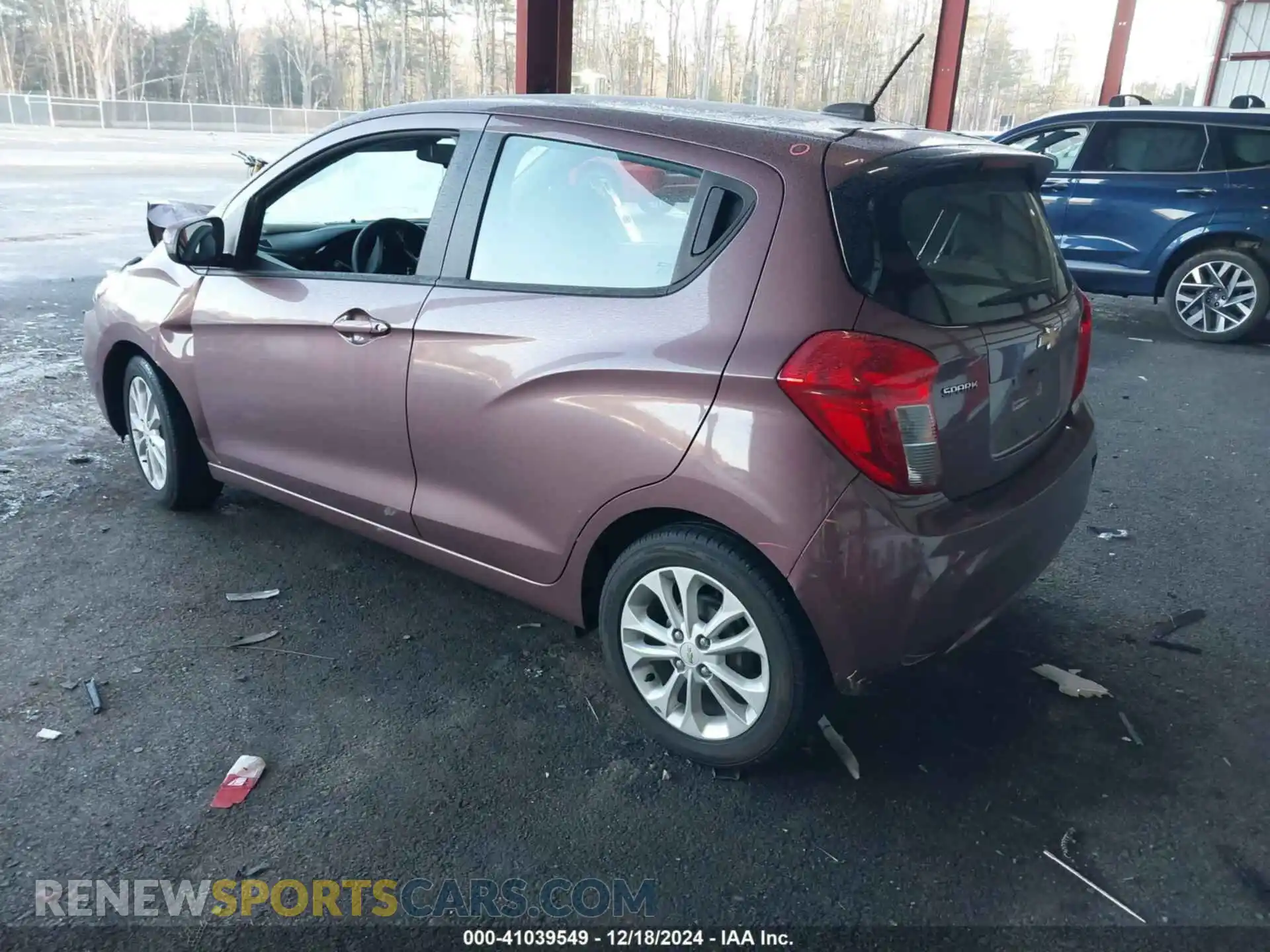 3 Photograph of a damaged car KL8CD6SA1MC717787 CHEVROLET SPARK 2021