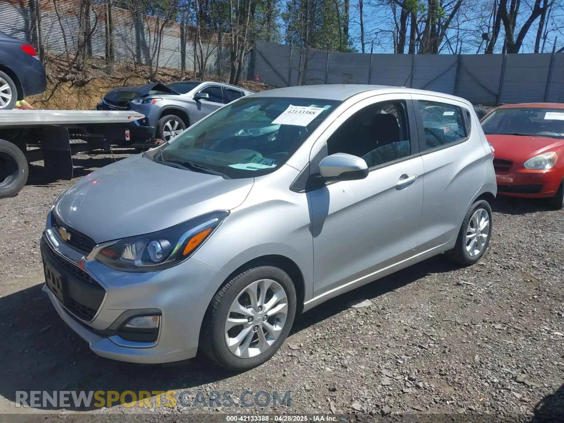 2 Фотография поврежденного автомобиля KL8CD6SA1MC726277 CHEVROLET SPARK 2021