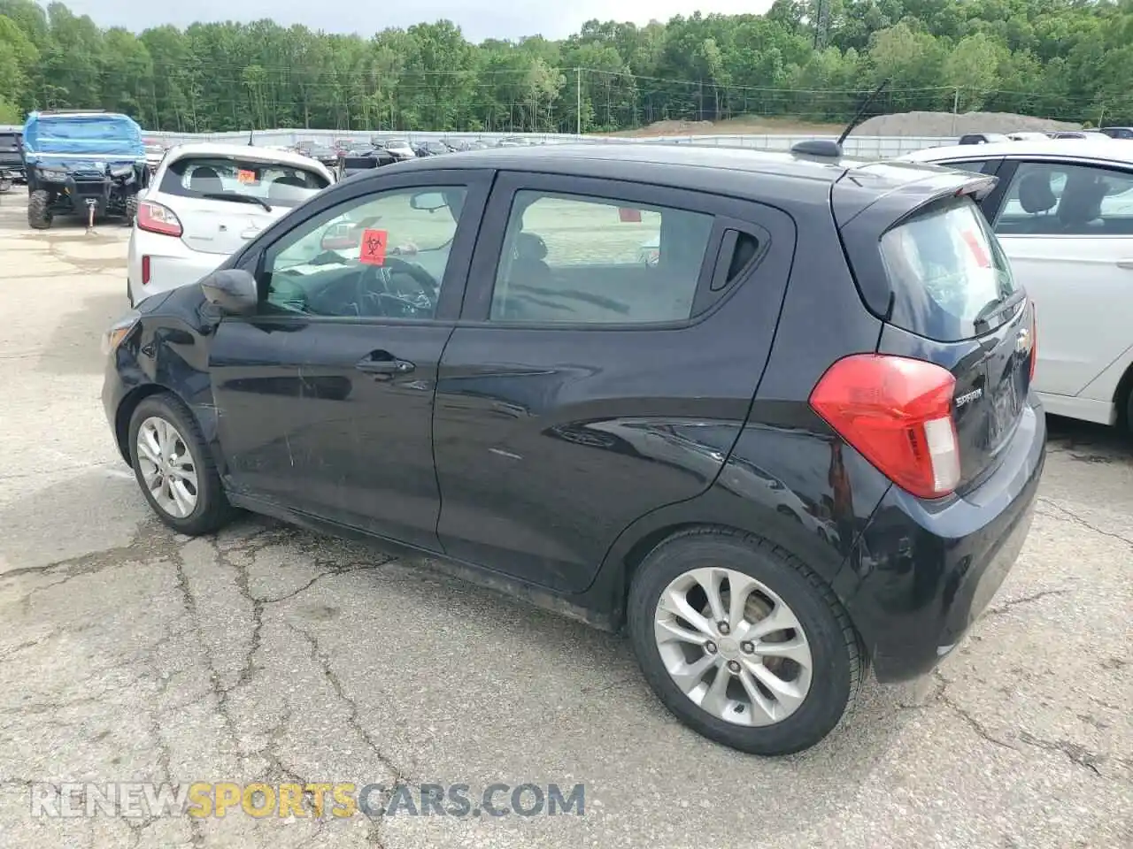 2 Photograph of a damaged car KL8CD6SA2MC226676 CHEVROLET SPARK 2021