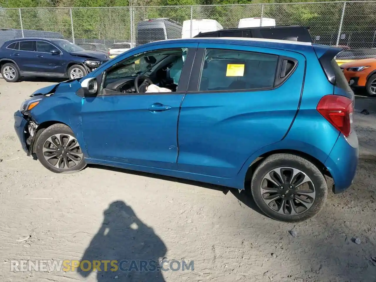 2 Photograph of a damaged car KL8CD6SA2MC724649 CHEVROLET SPARK 2021