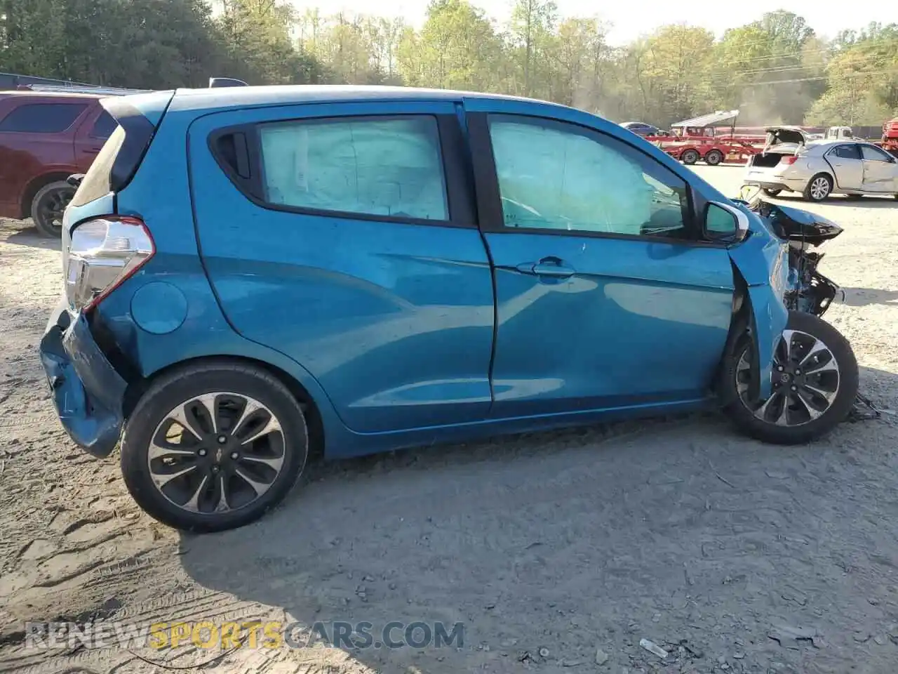 3 Photograph of a damaged car KL8CD6SA2MC724649 CHEVROLET SPARK 2021